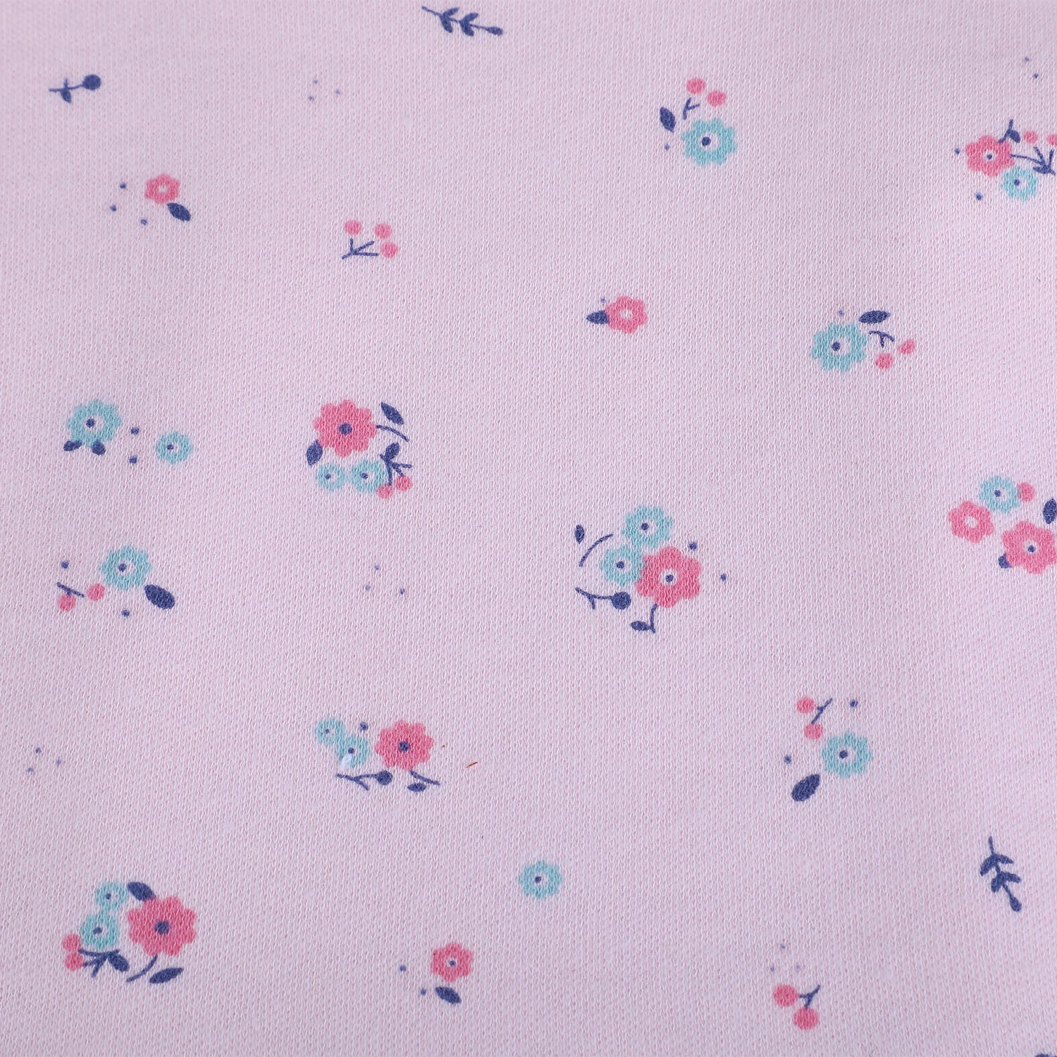 Baby Moo Little Sister Cotton 2 Pack Buttoned Feeding Bibs - Pink - Baby Moo