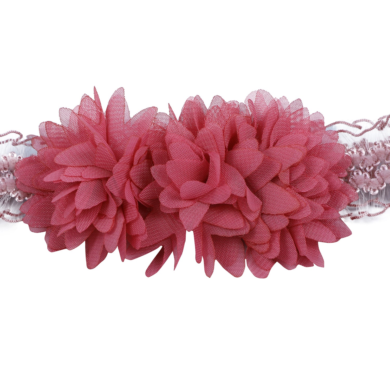 Baby Moo Floral Polka Dots Headband Set of 3 - Multicolour - Baby Moo
