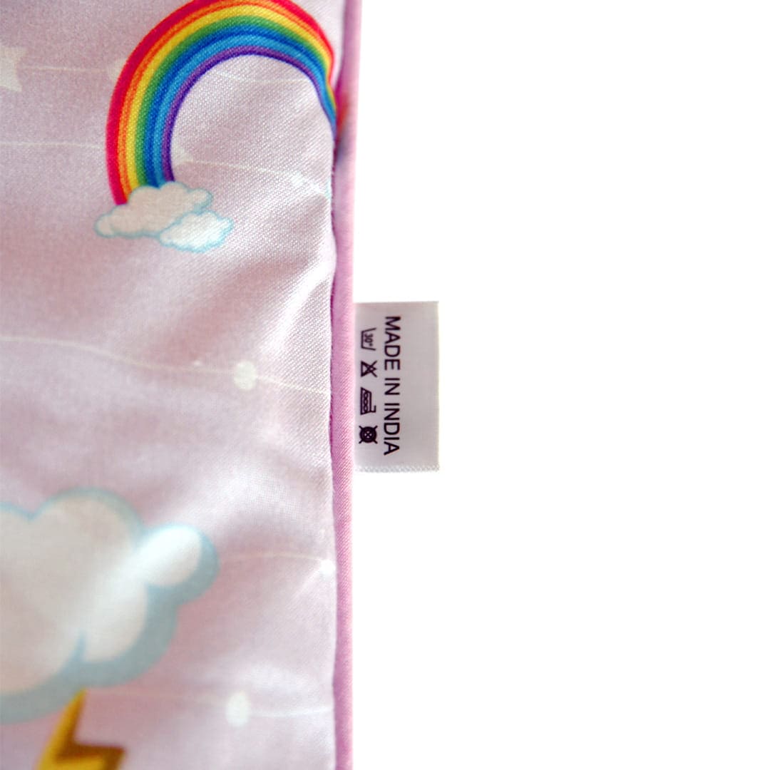Baby Moo Unicorn Extra Warm XL Duvet Quilt - Pink - Baby Moo