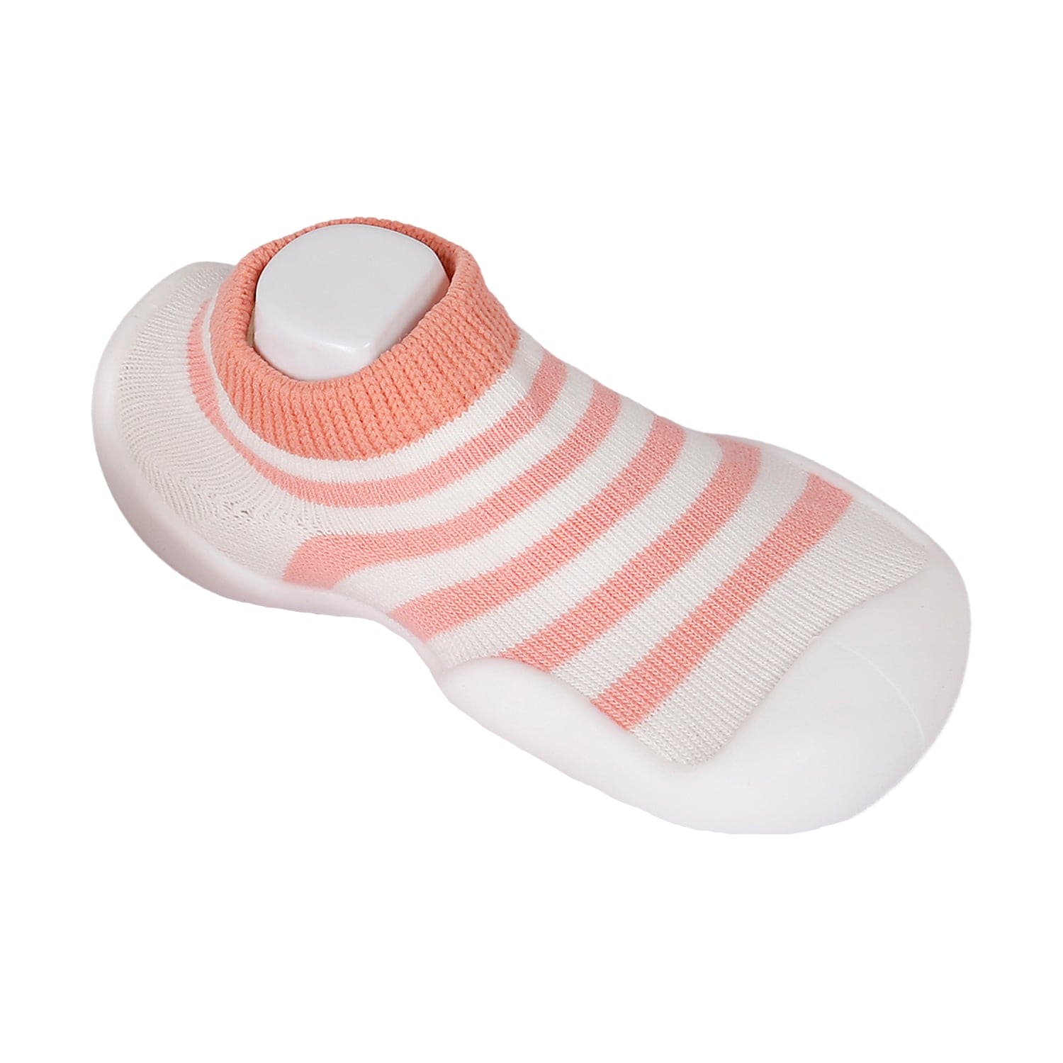 Slip-On Shoes Striped Peach
