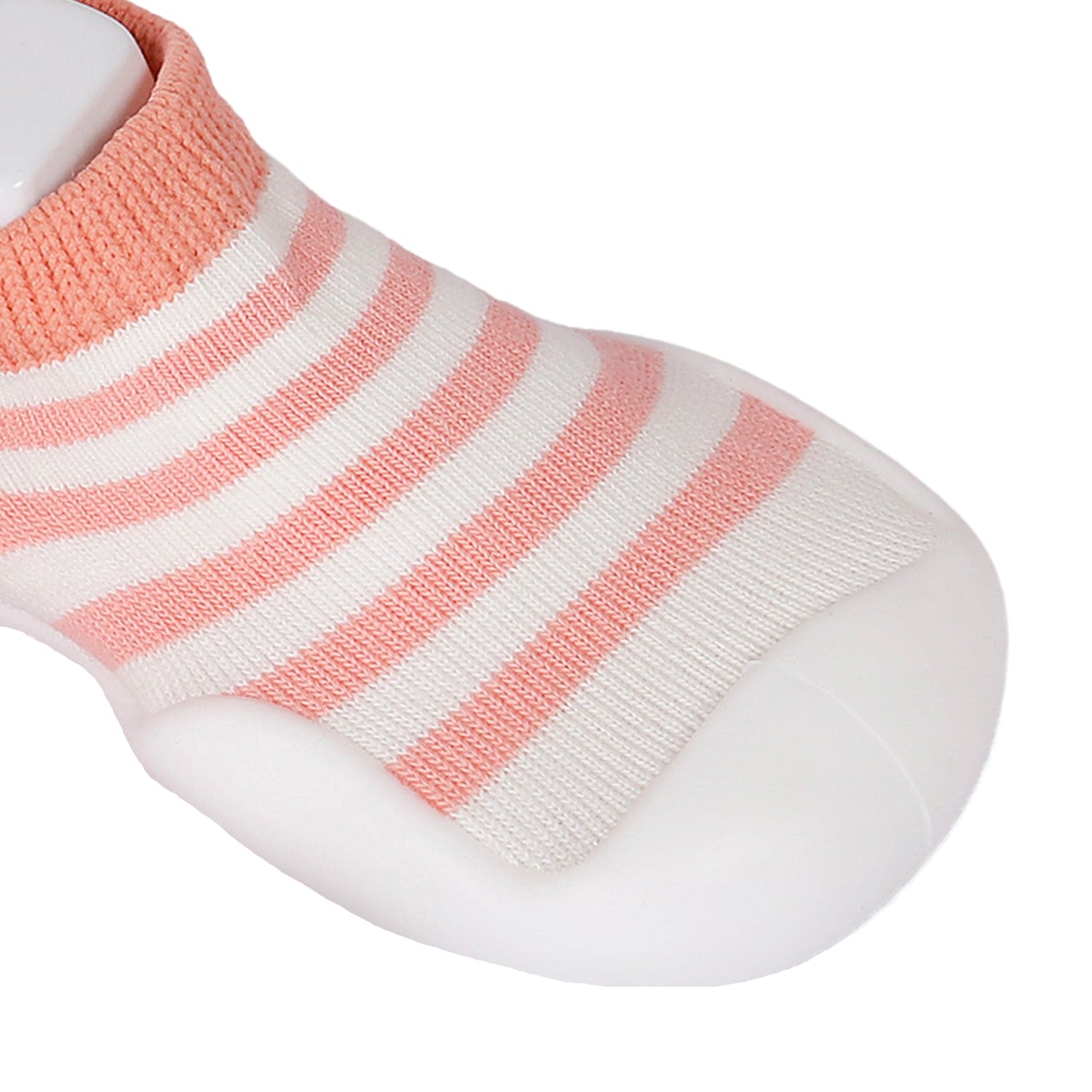 Slip-On Shoes Striped Peach