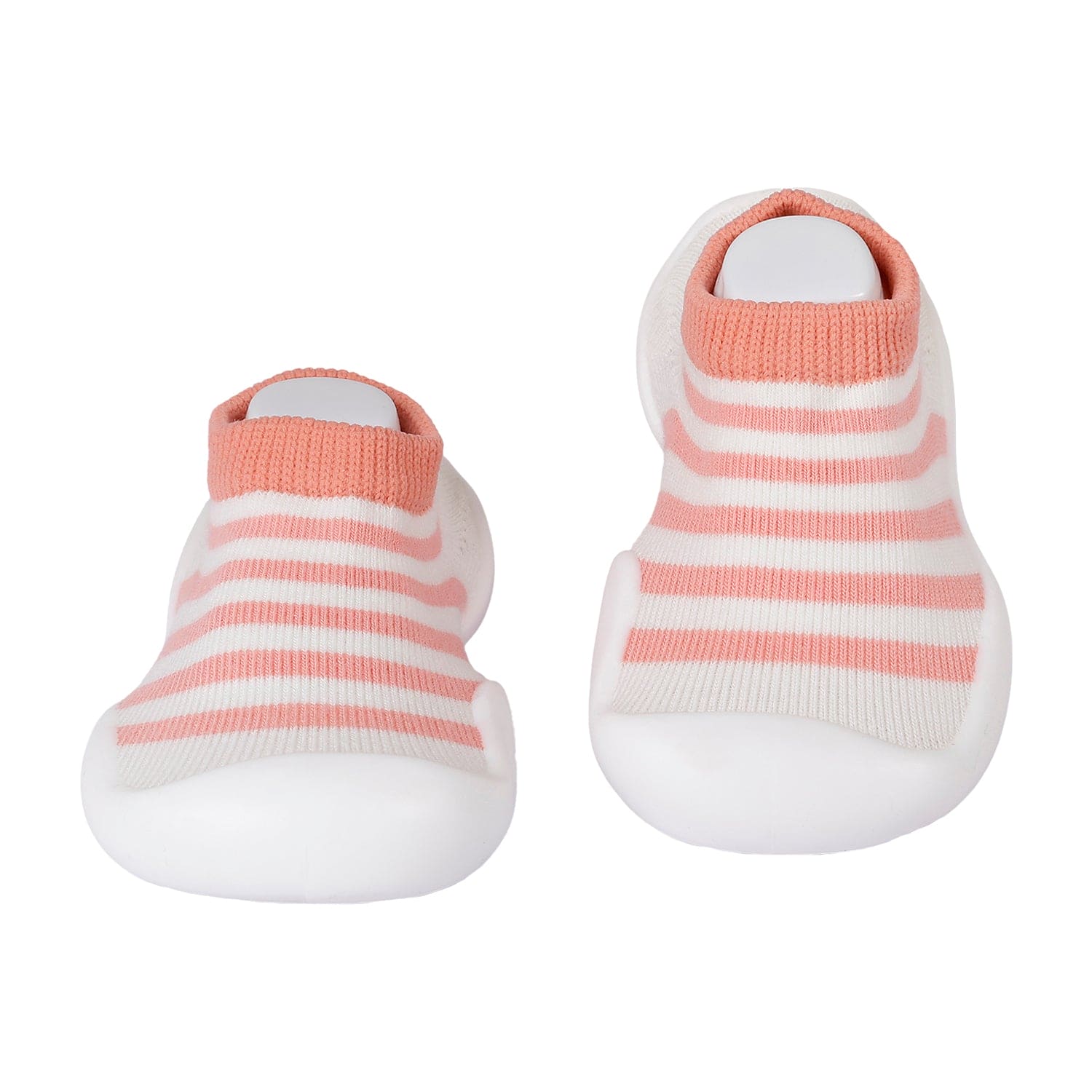 Slip-On Shoes Striped Peach