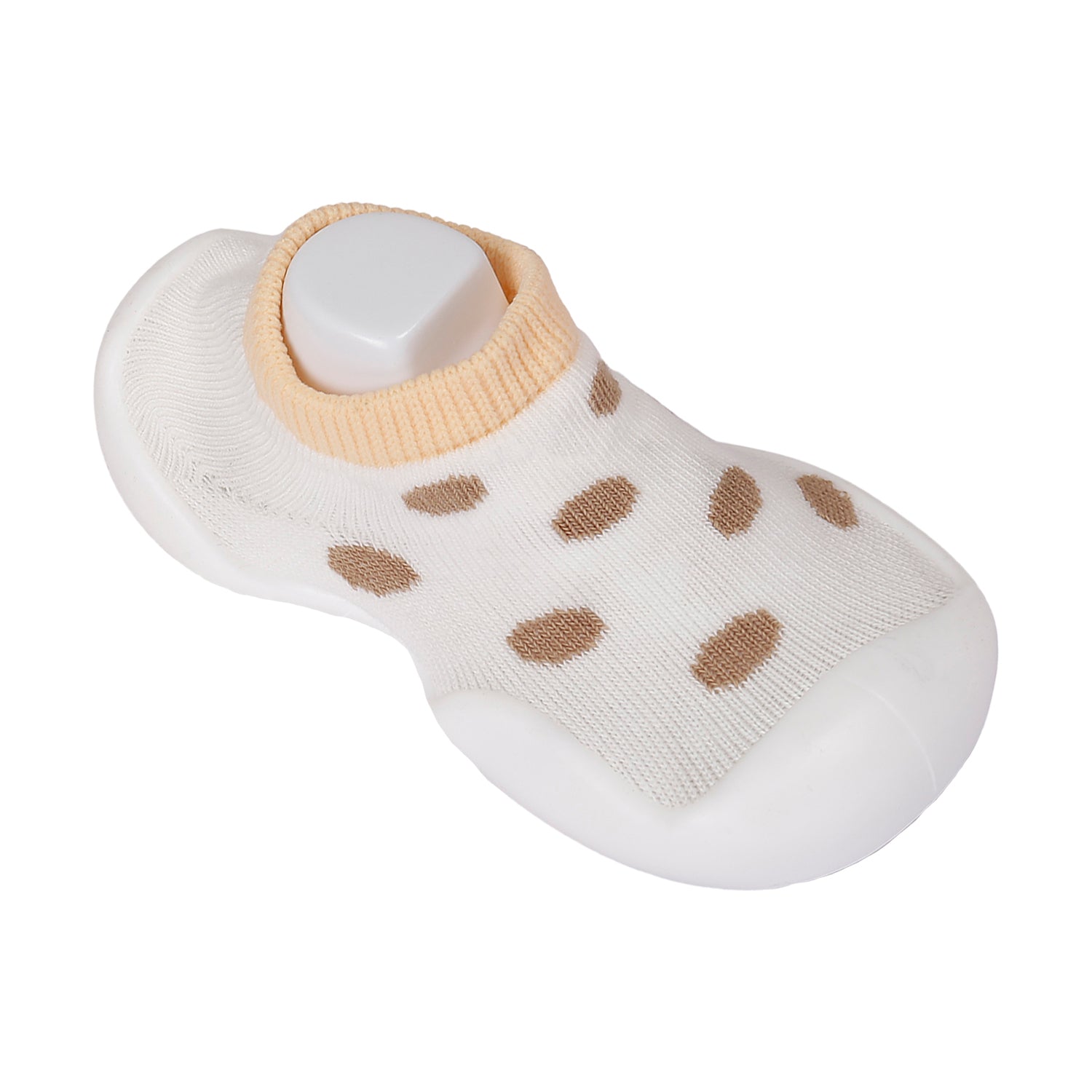 Slip-On Shoes Polka Dots Brown