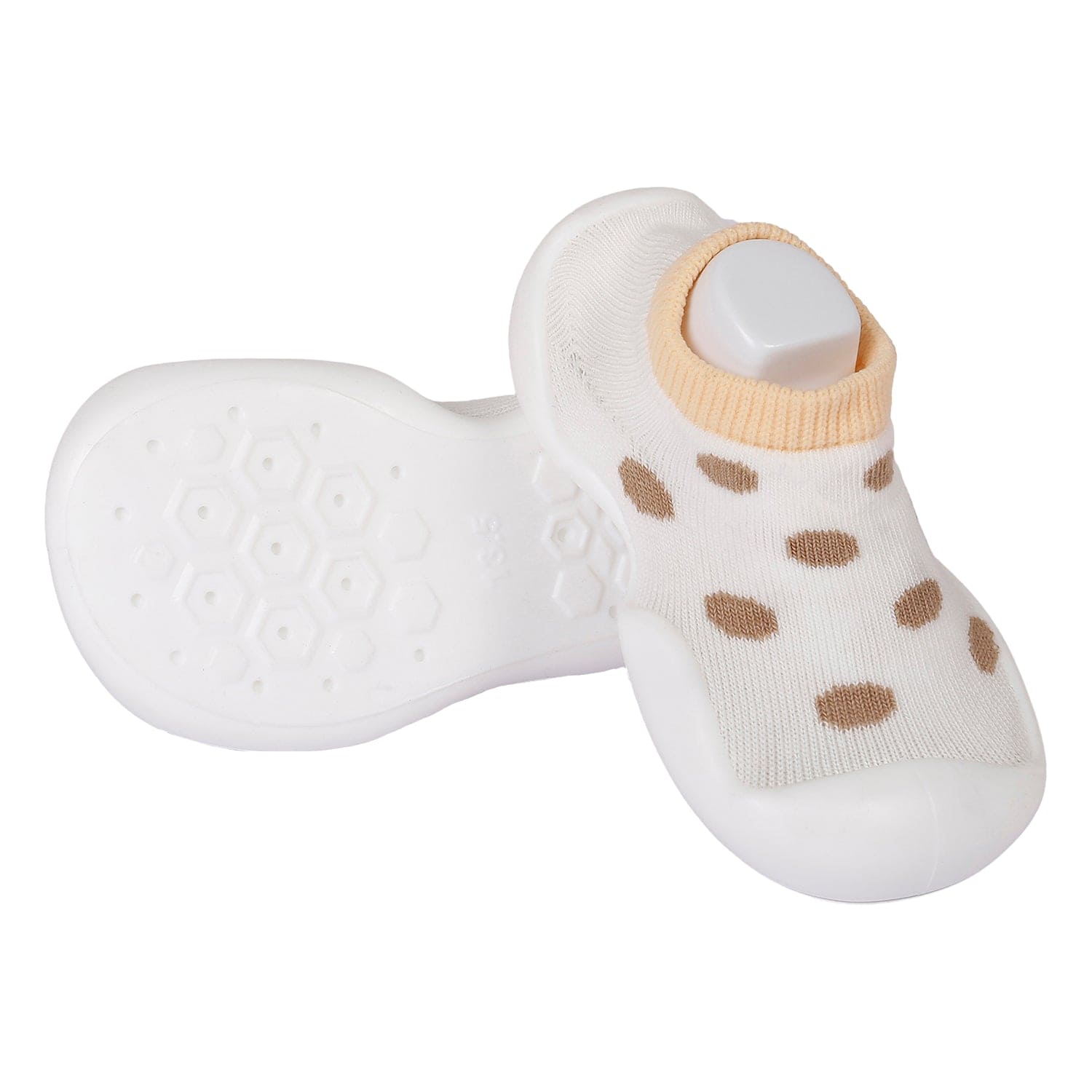 Slip-On Shoes Polka Dots Brown