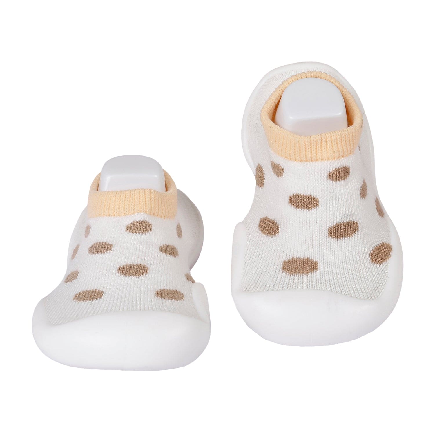 Slip-On Shoes Polka Dots Brown