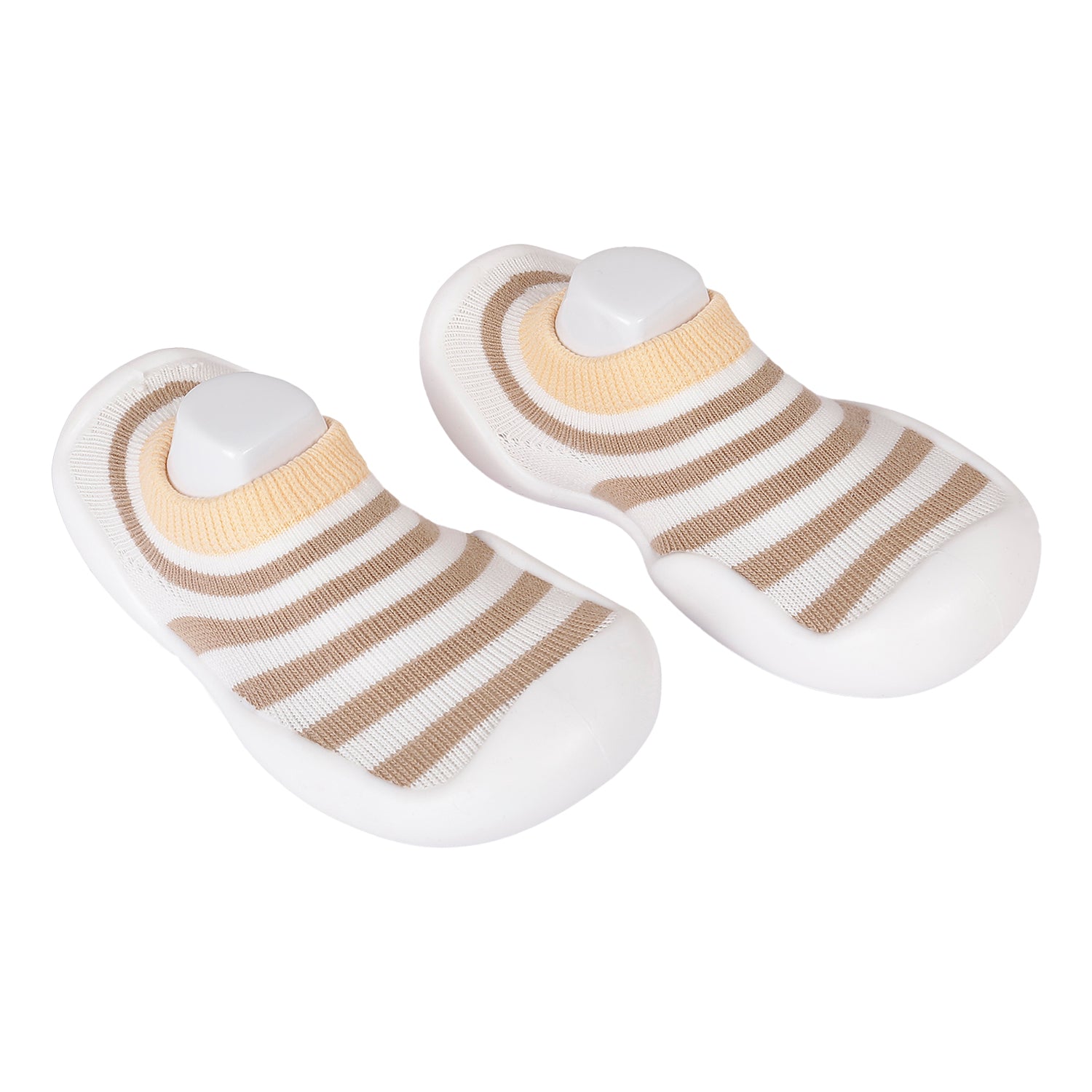 Slip-On Shoes Striped Brown