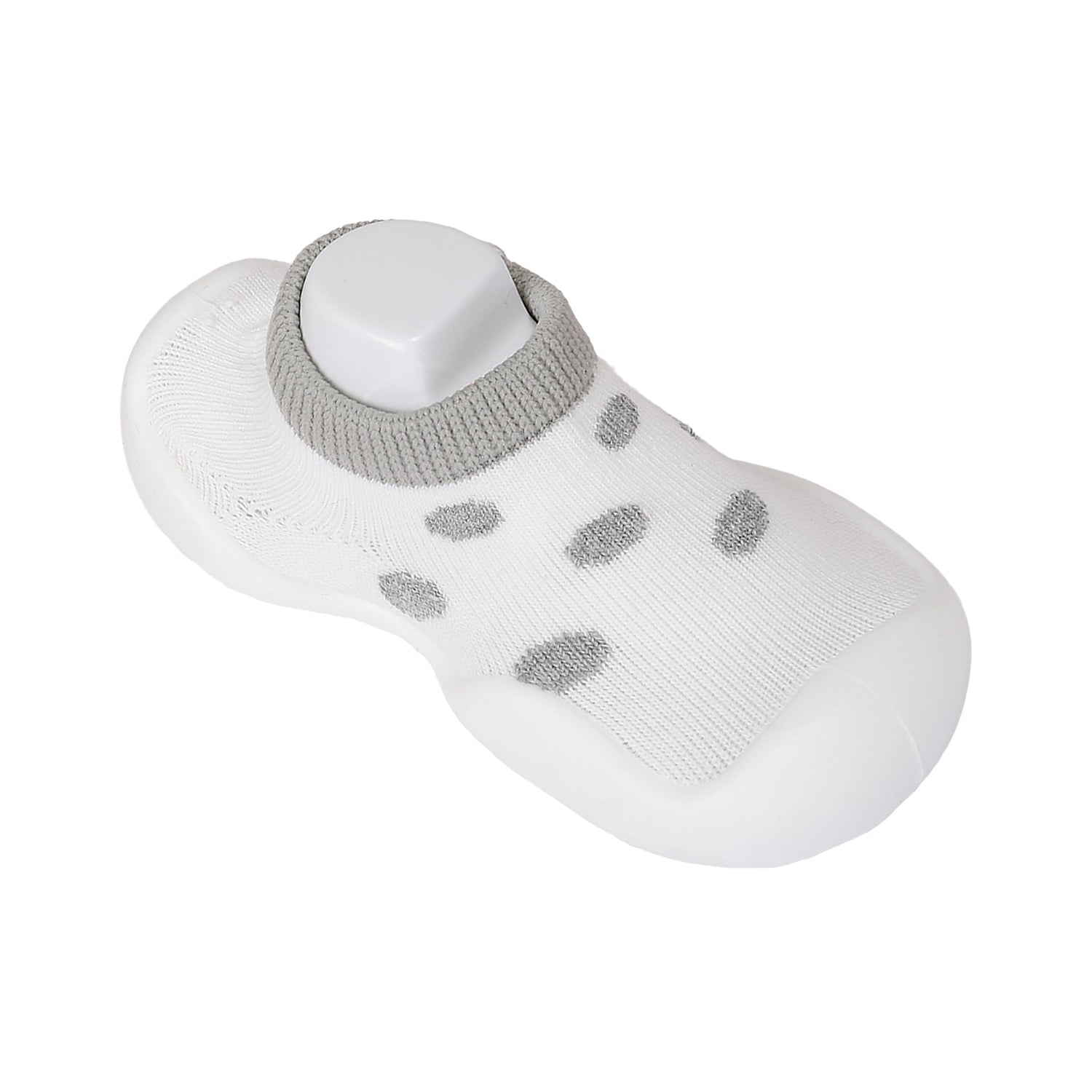 Slip-On Shoes Polka Dots Grey