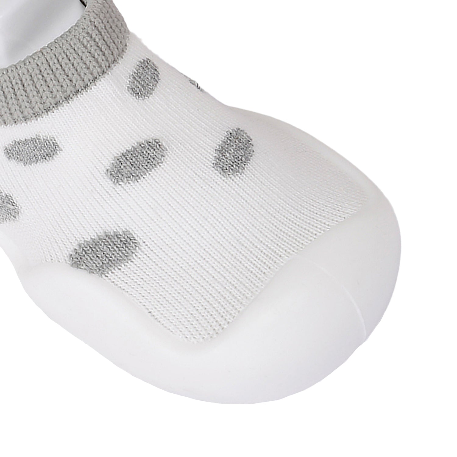Slip-On Shoes Polka Dots Grey