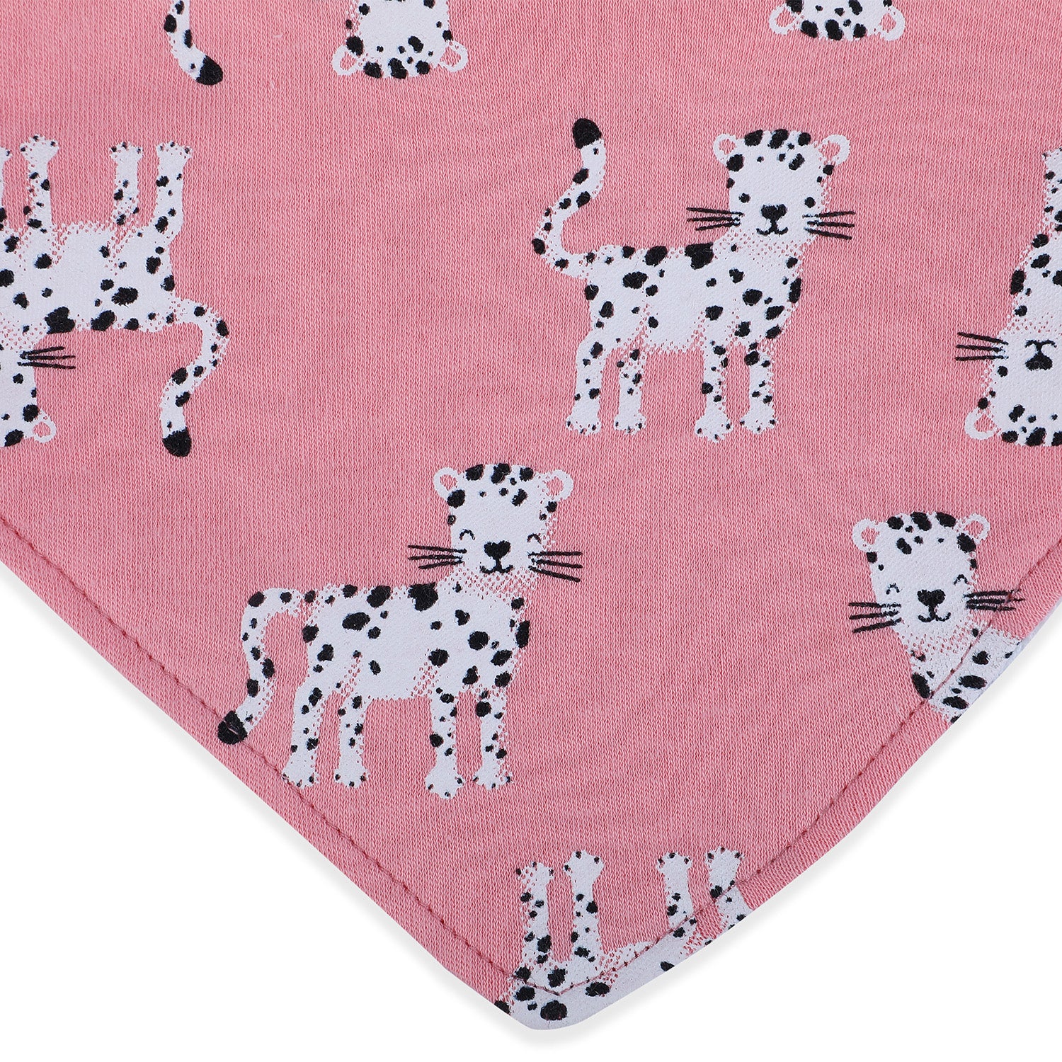 Baby Moo I Got It From My Mama Cotton 3 Pack Bandana Bibs - Pink - Baby Moo