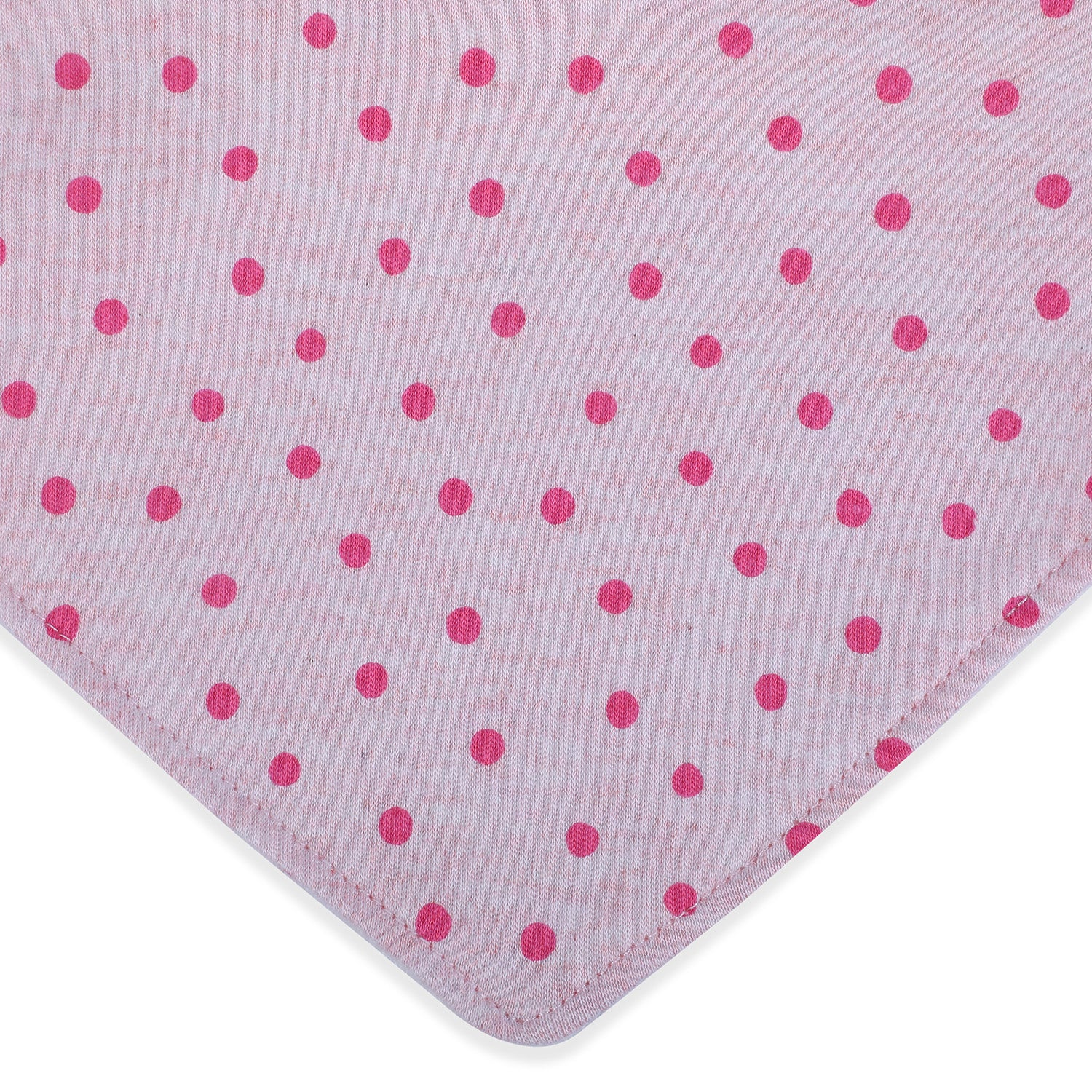 Baby Moo I Got It From My Mama Cotton 3 Pack Bandana Bibs - Pink - Baby Moo
