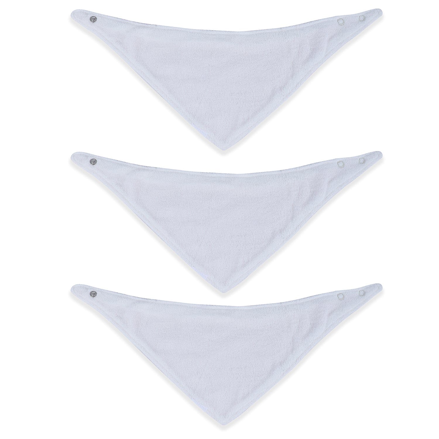 Baby Moo Truck Work Zone Cotton 3 Pack Bandana Bibs - Blue - Baby Moo