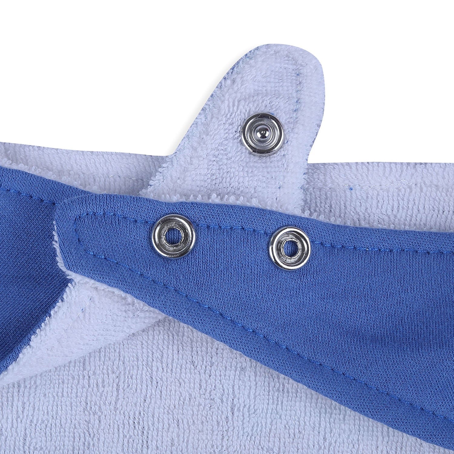 Baby Moo Truck Work Zone Cotton 3 Pack Bandana Bibs - Blue - Baby Moo