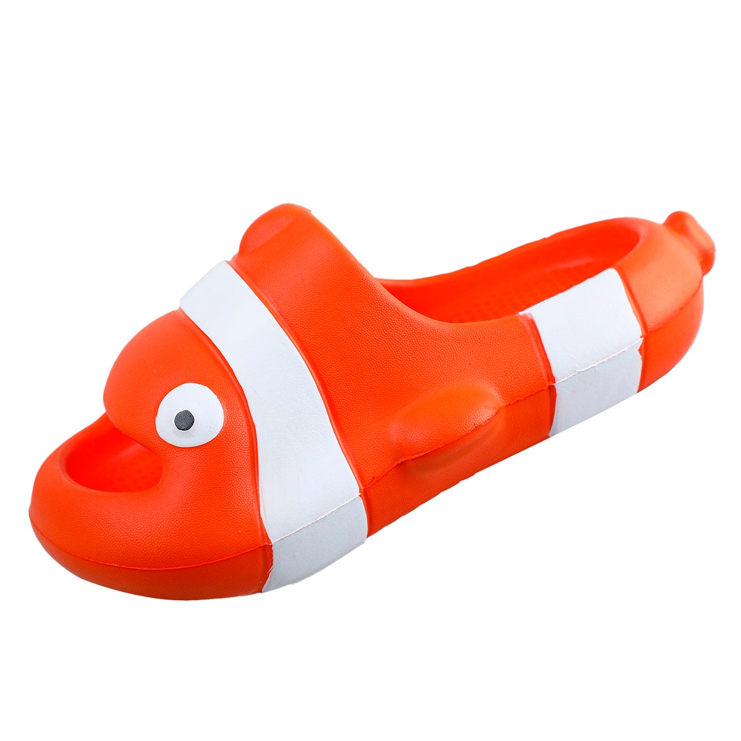 Baby Moo Nemo Waterproof Soft Slippers Anti-Skid Sliders - Orange