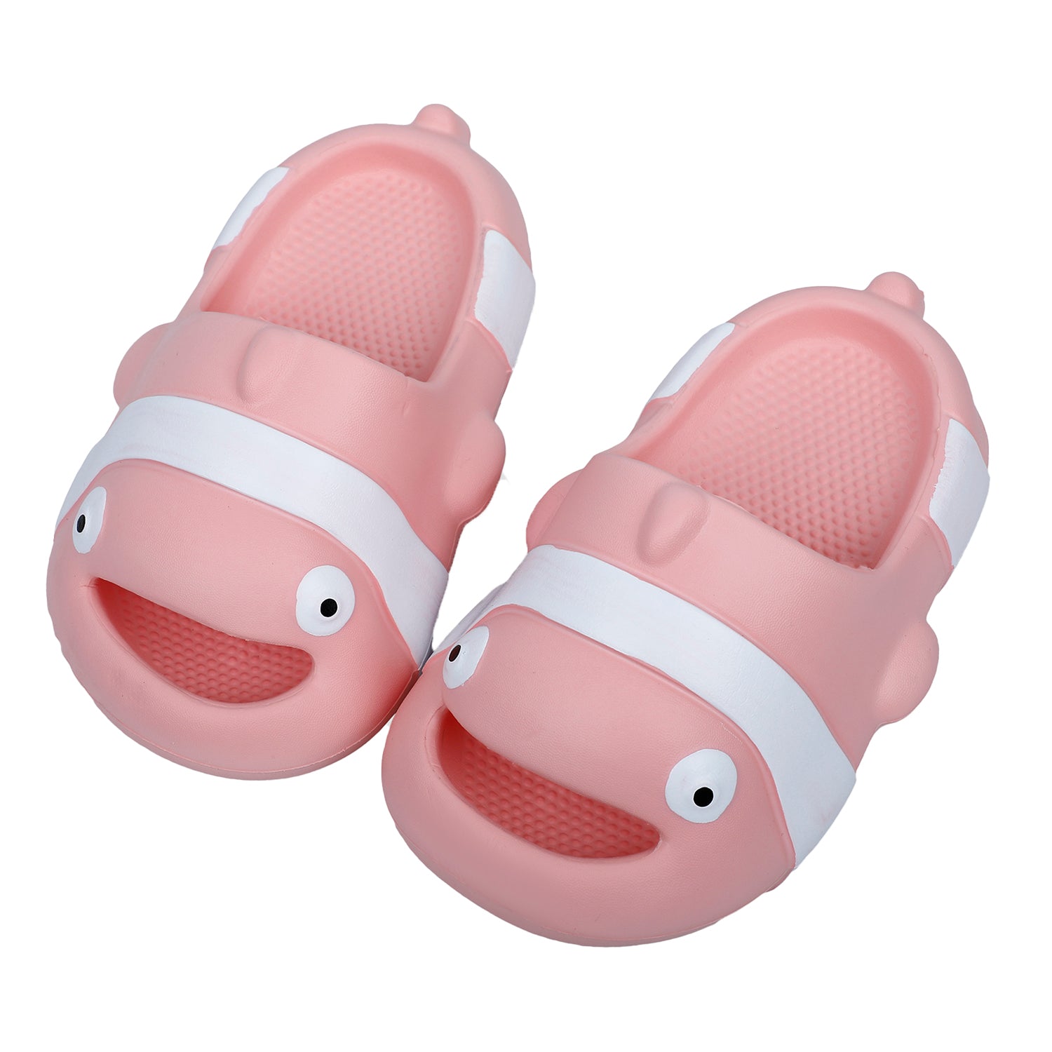 Baby Moo Nemo Waterproof Soft Slippers Anti-Skid Sliders - Pink