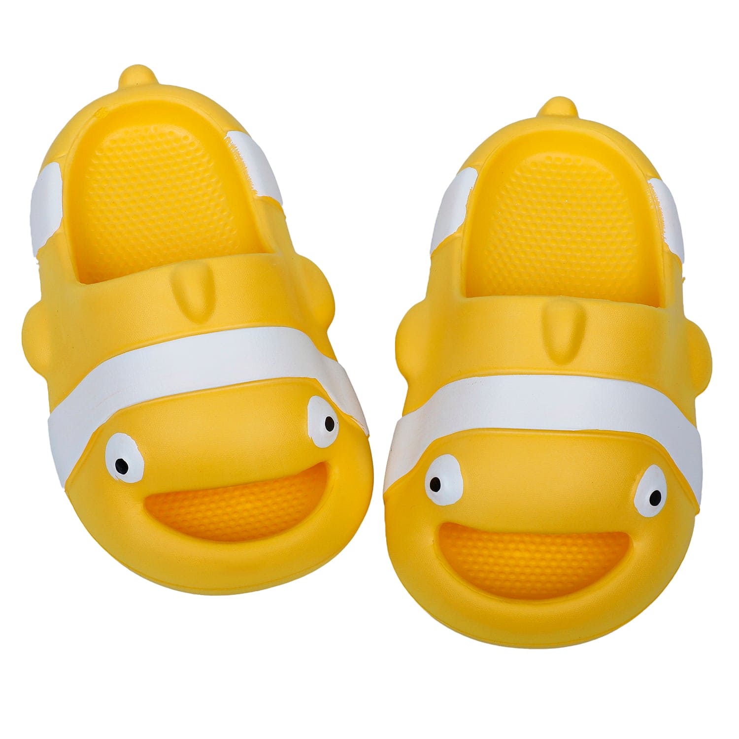 Baby Moo Nemo Waterproof Soft Slippers Anti-Skid Sliders - Yellow