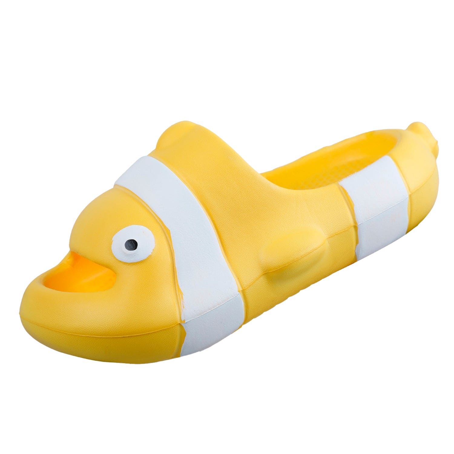 Baby Moo Nemo Waterproof Soft Slippers Anti-Skid Sliders - Yellow