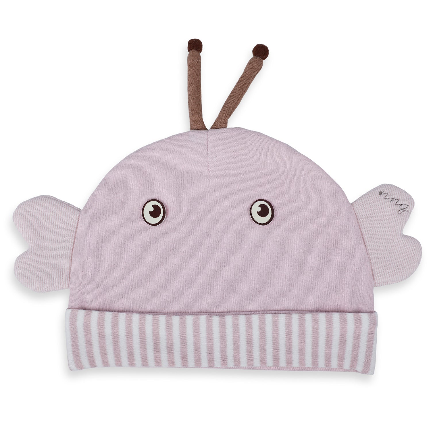 Baby Moo Cartoon Face Cartoon Designs Cap - Pink - Baby Moo