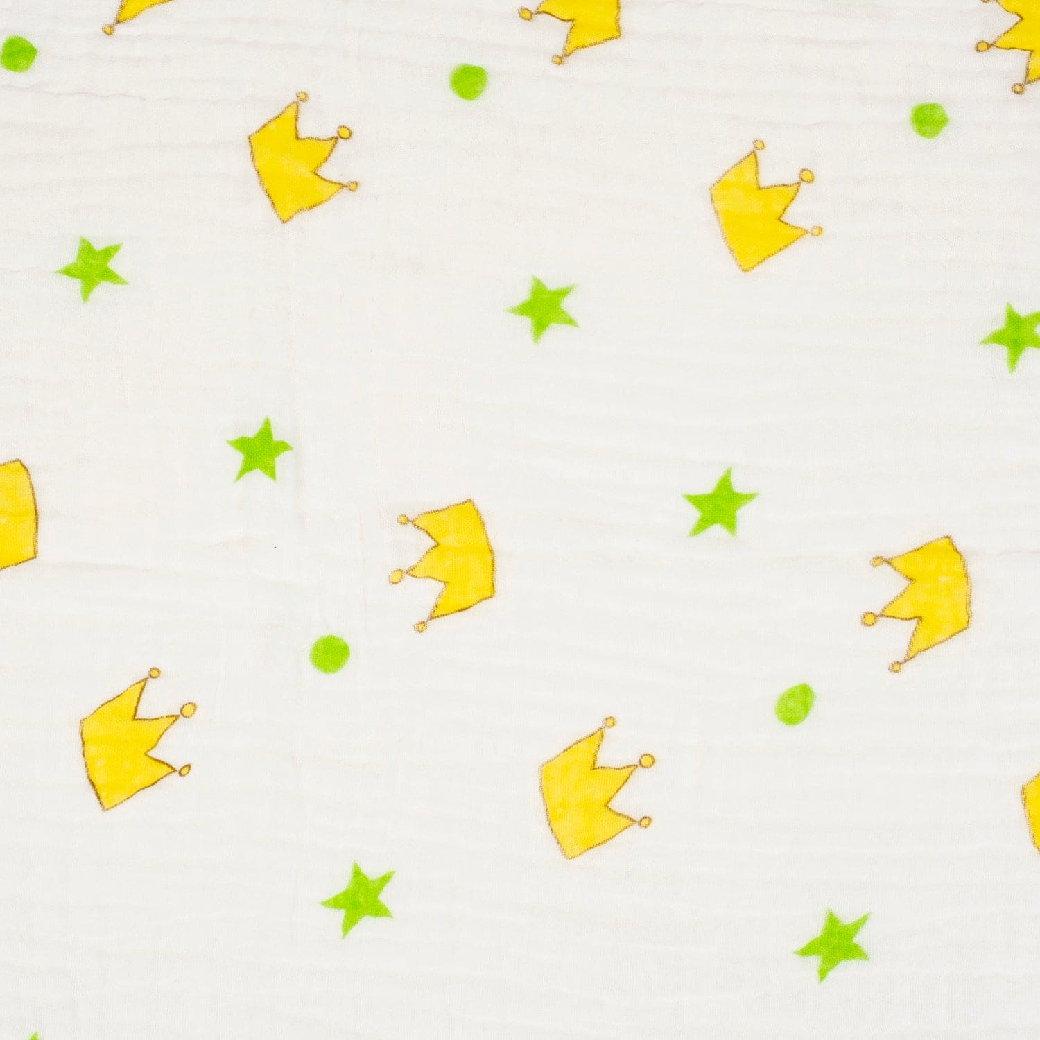 Baby Moo Crown 100% Cotton Ultra Soft Eco Friendly Absorbent Towel - White