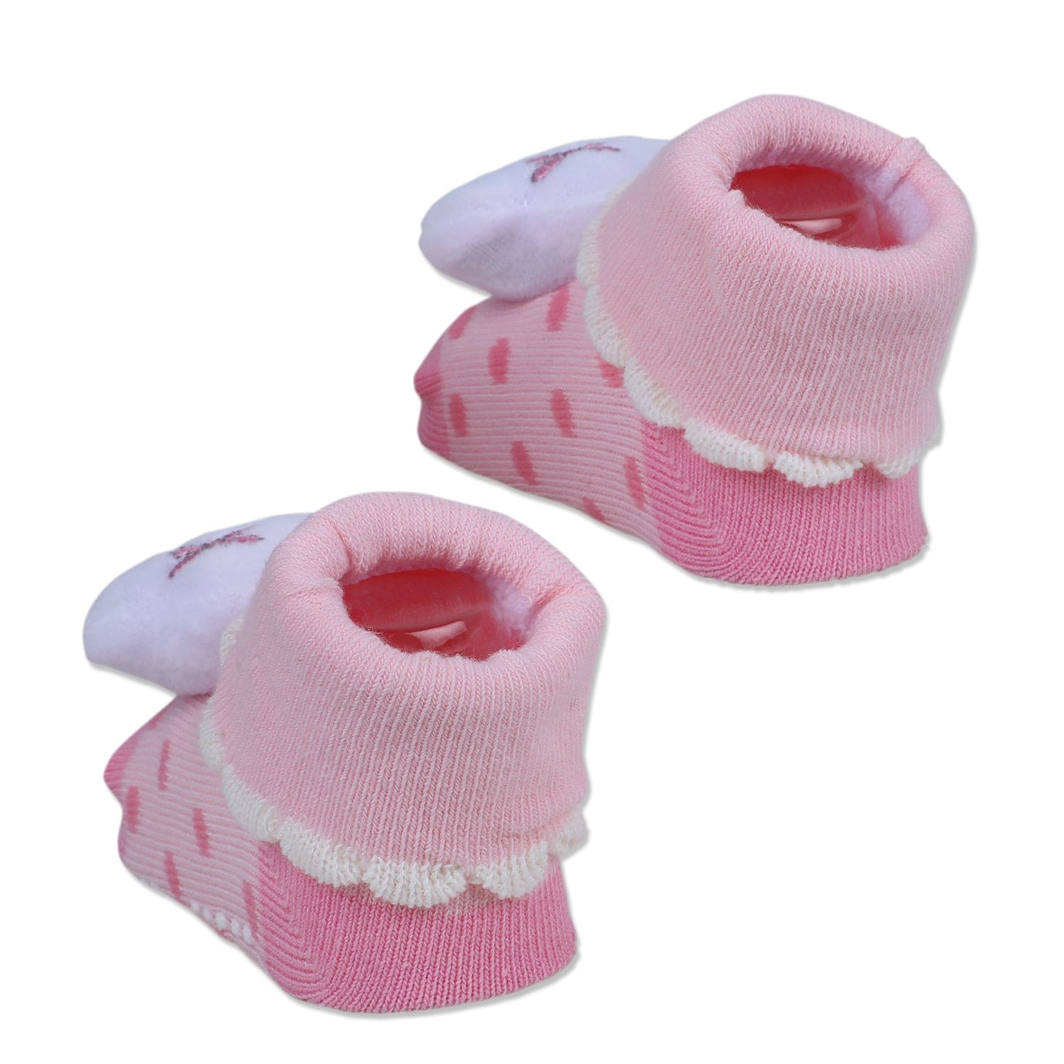 Baby Moo Sleeping Cloud Cotton Anti-Skid 3D Socks - Pink - Baby Moo