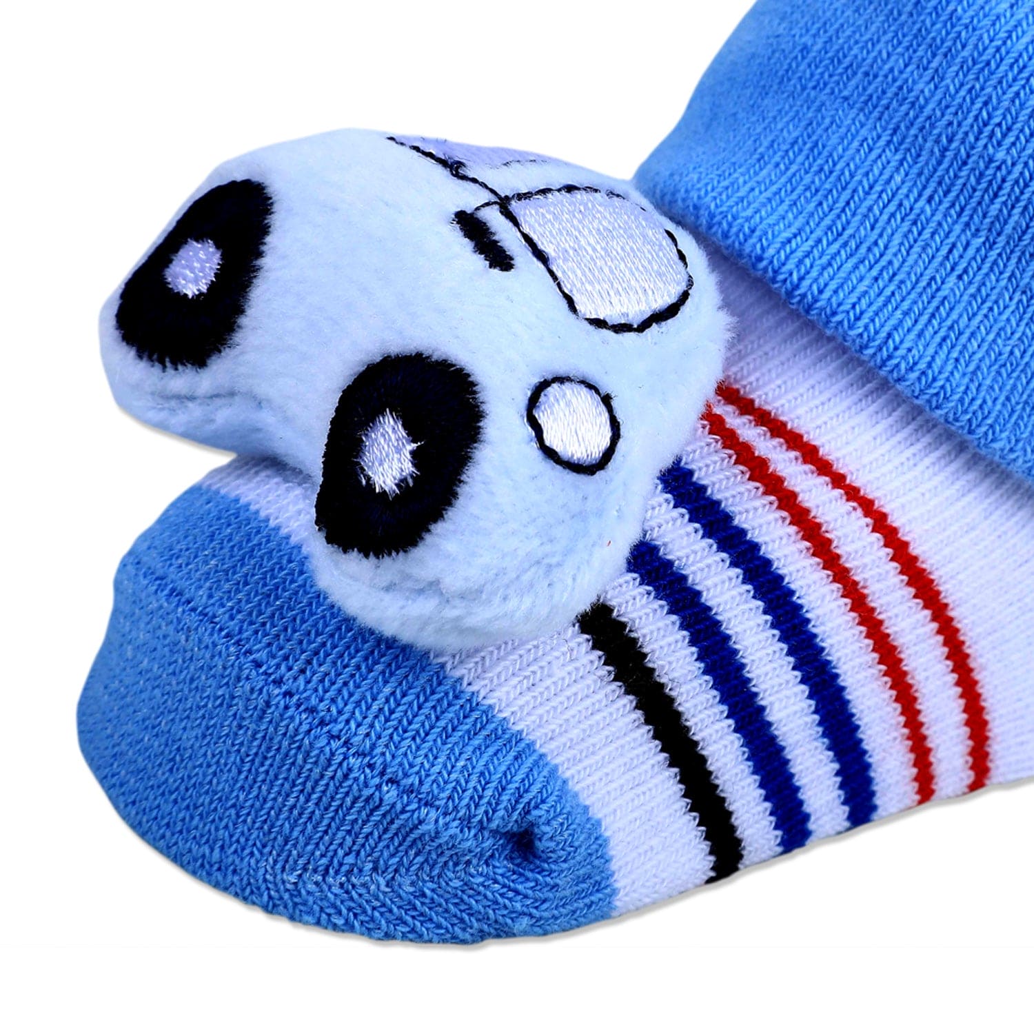 Baby Moo Car Cotton Anti-Skid 3D Socks - Blue - Baby Moo