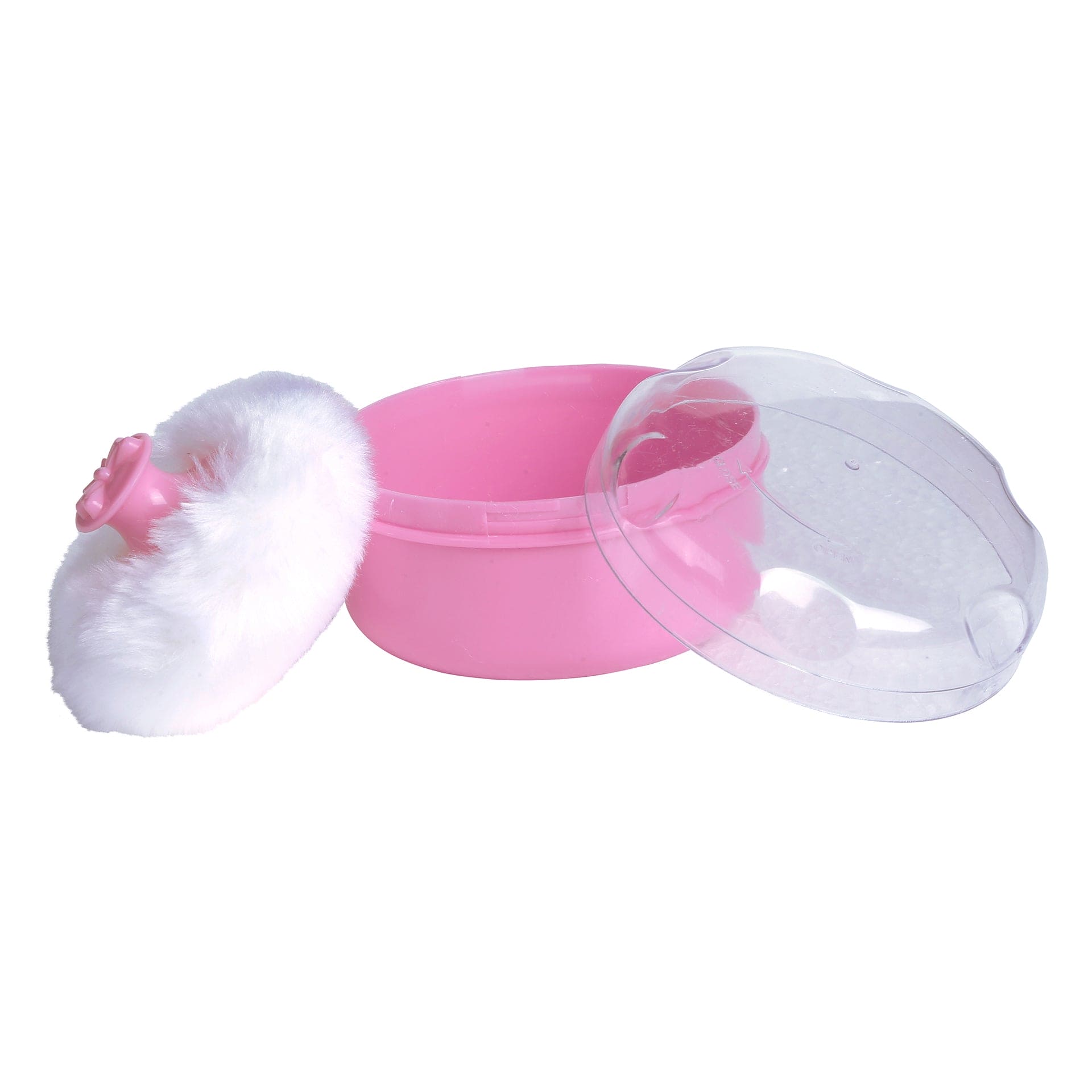 Plain Pink Powder Puff - Baby Moo