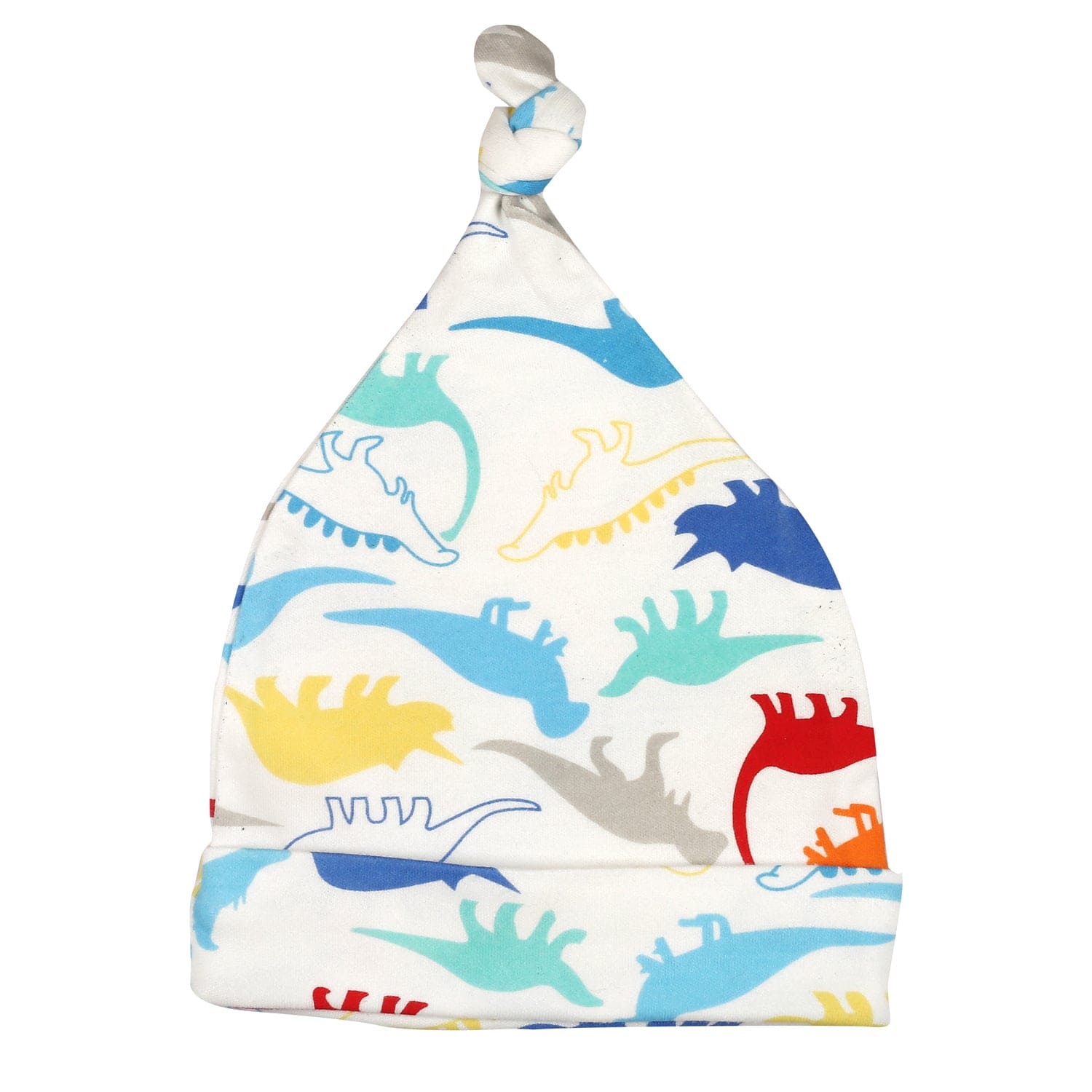 Multicolour Dinosaur 3Pk Caps - Baby Moo
