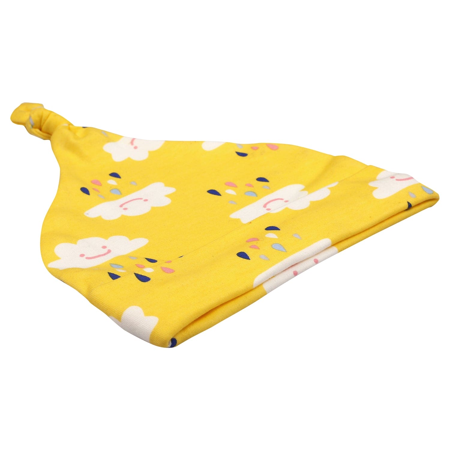 Happy Yellow 3 Pk Caps - Baby Moo