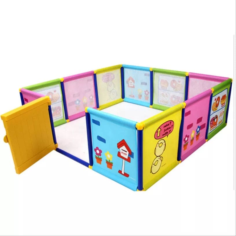Creative Play House for Kids Play Pen Activity - Multicolour - Baby Moo