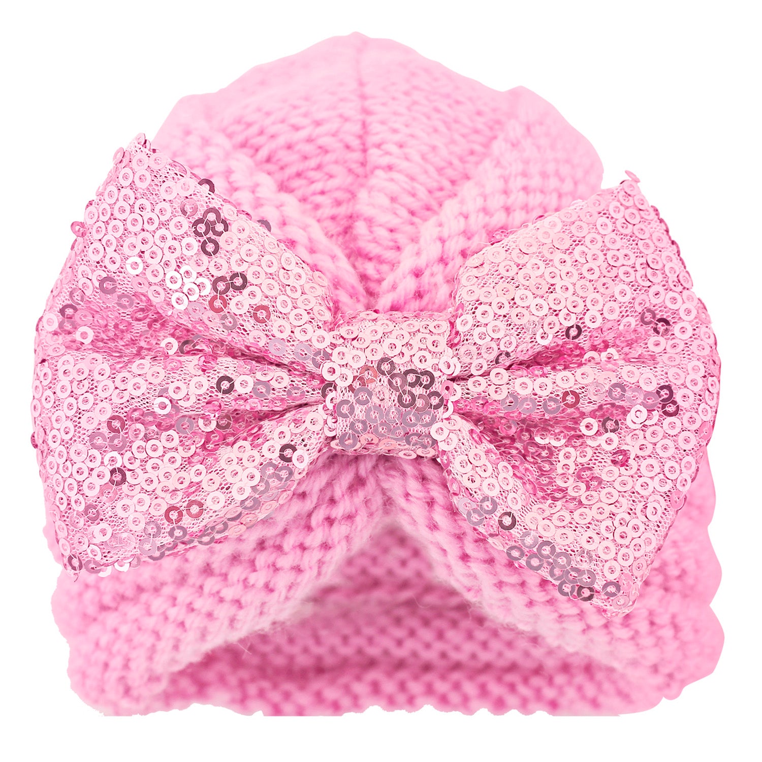 Partywear Pink Turban Cap - Baby Moo