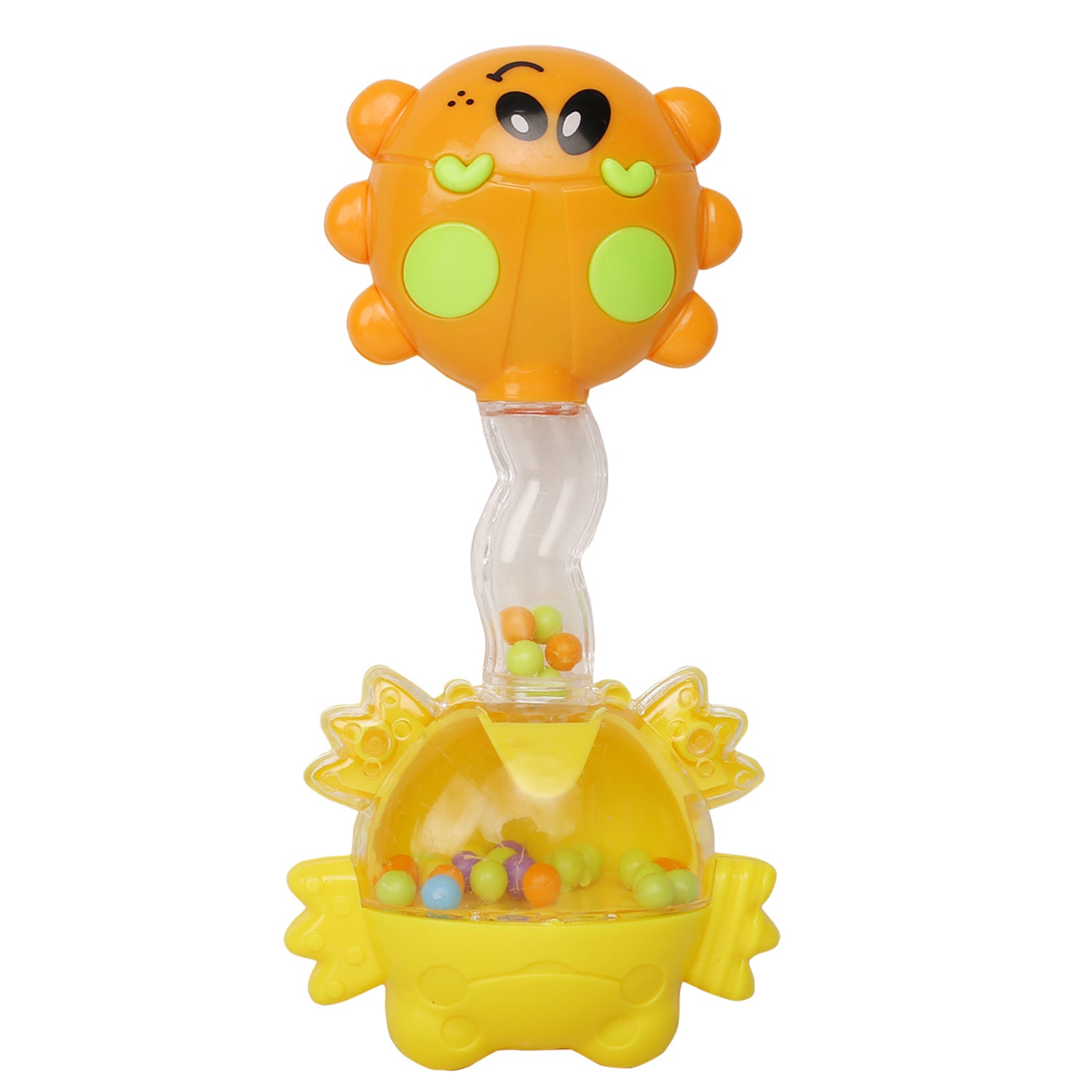 Fun-filled Multicolour Set of 3 Musical Rattle Teether - Baby Moo