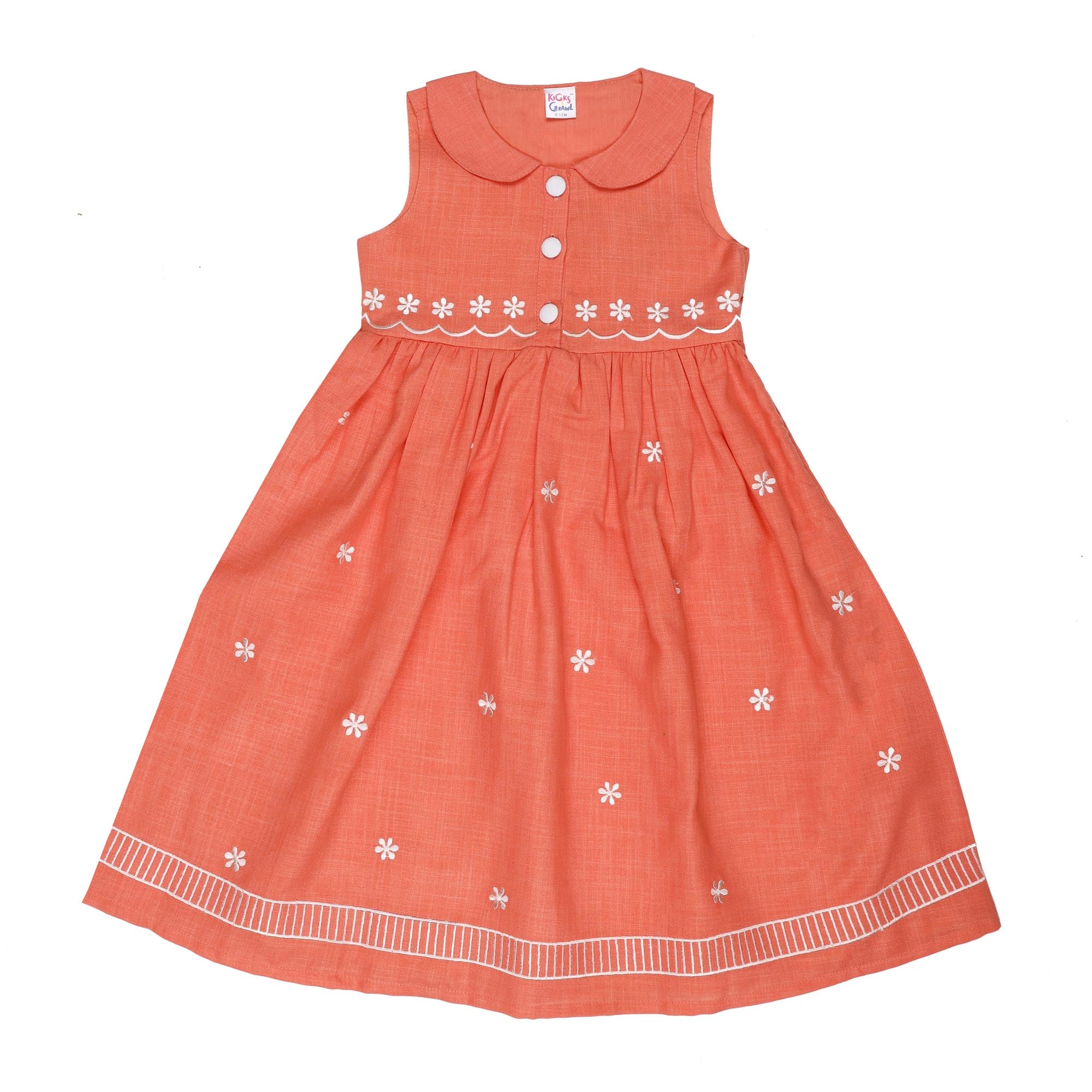 Kicks & Crawl Glowing Girls Indo-Western Gown - Baby Moo