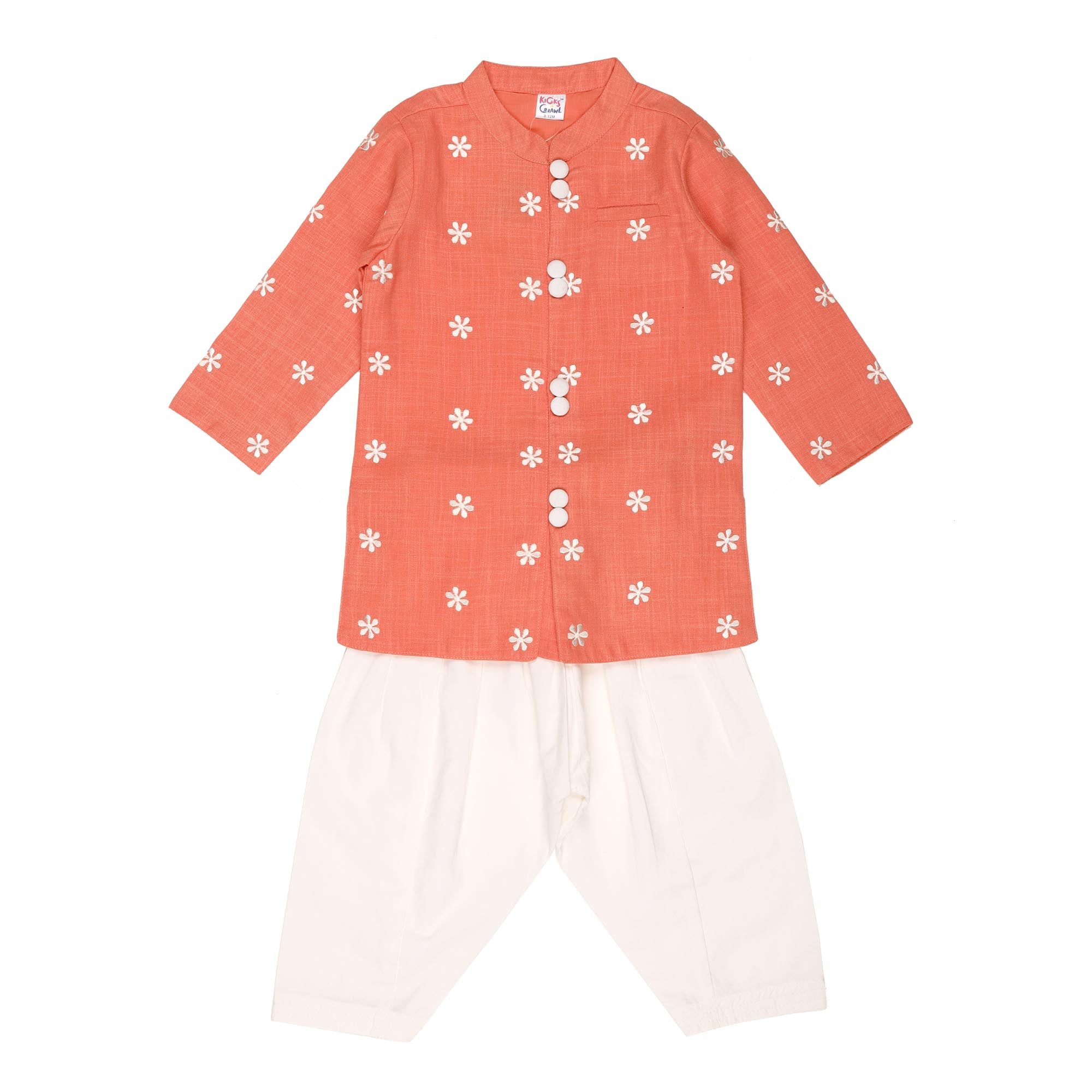 Kicks & Crawl Dhoti Kurta Dude Set - Baby Moo