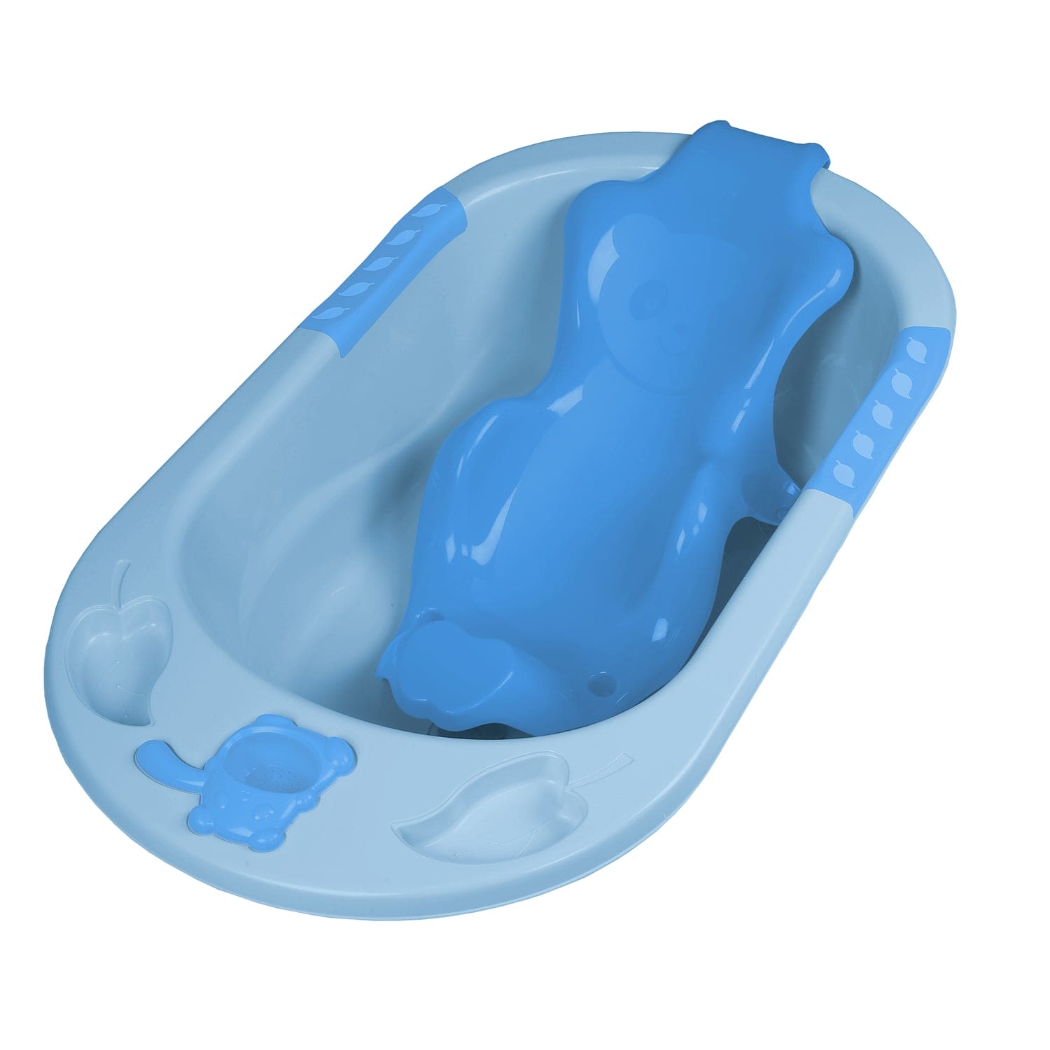 Blue Bath Tub With Bather - Baby Moo