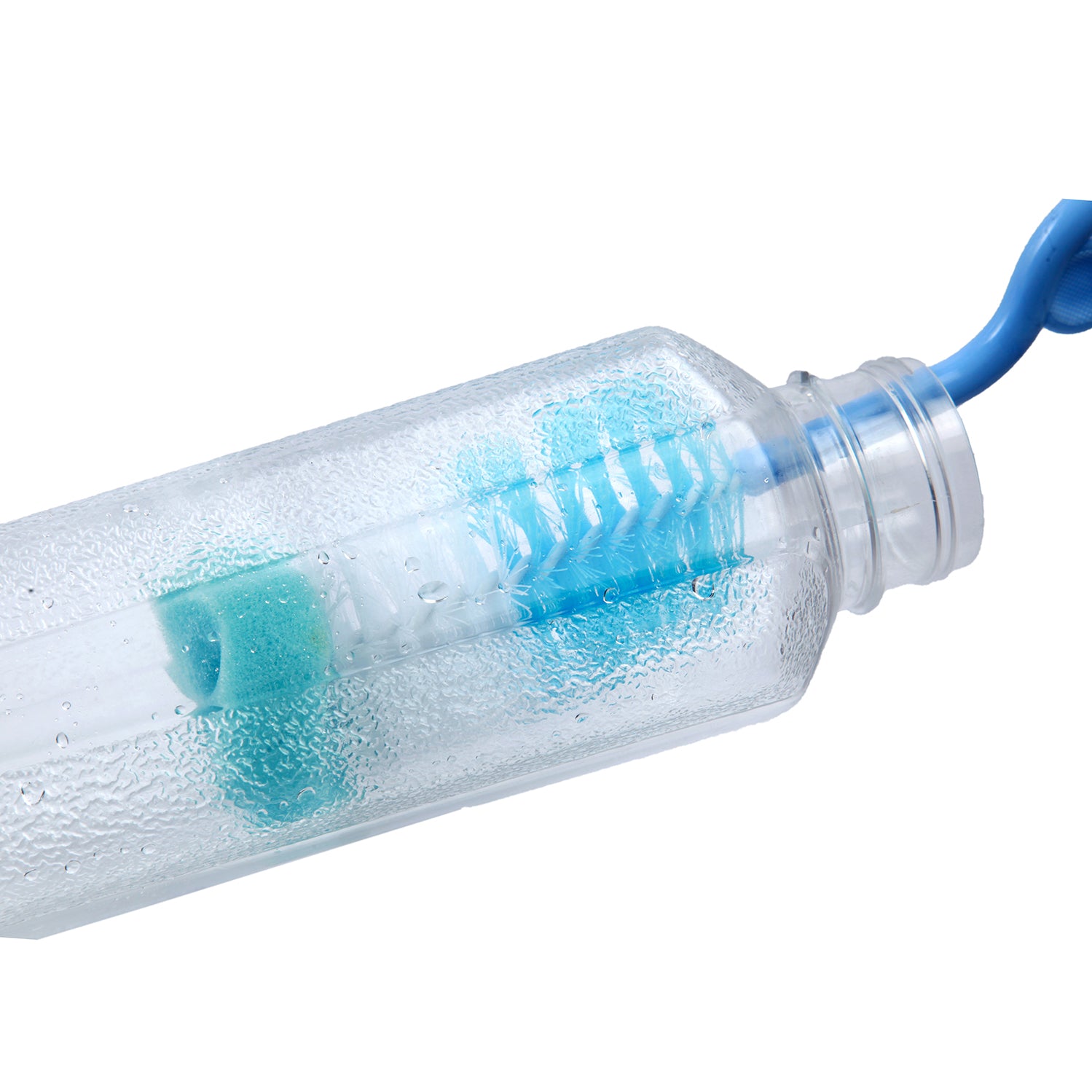 Twist And Turn Blue Bottle And Nipple Cleaning Brush Set of 2 - Baby Moo