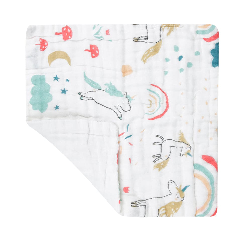 Galaxy Multicolour 3 Pk Large Muslin Napkin - Baby Moo