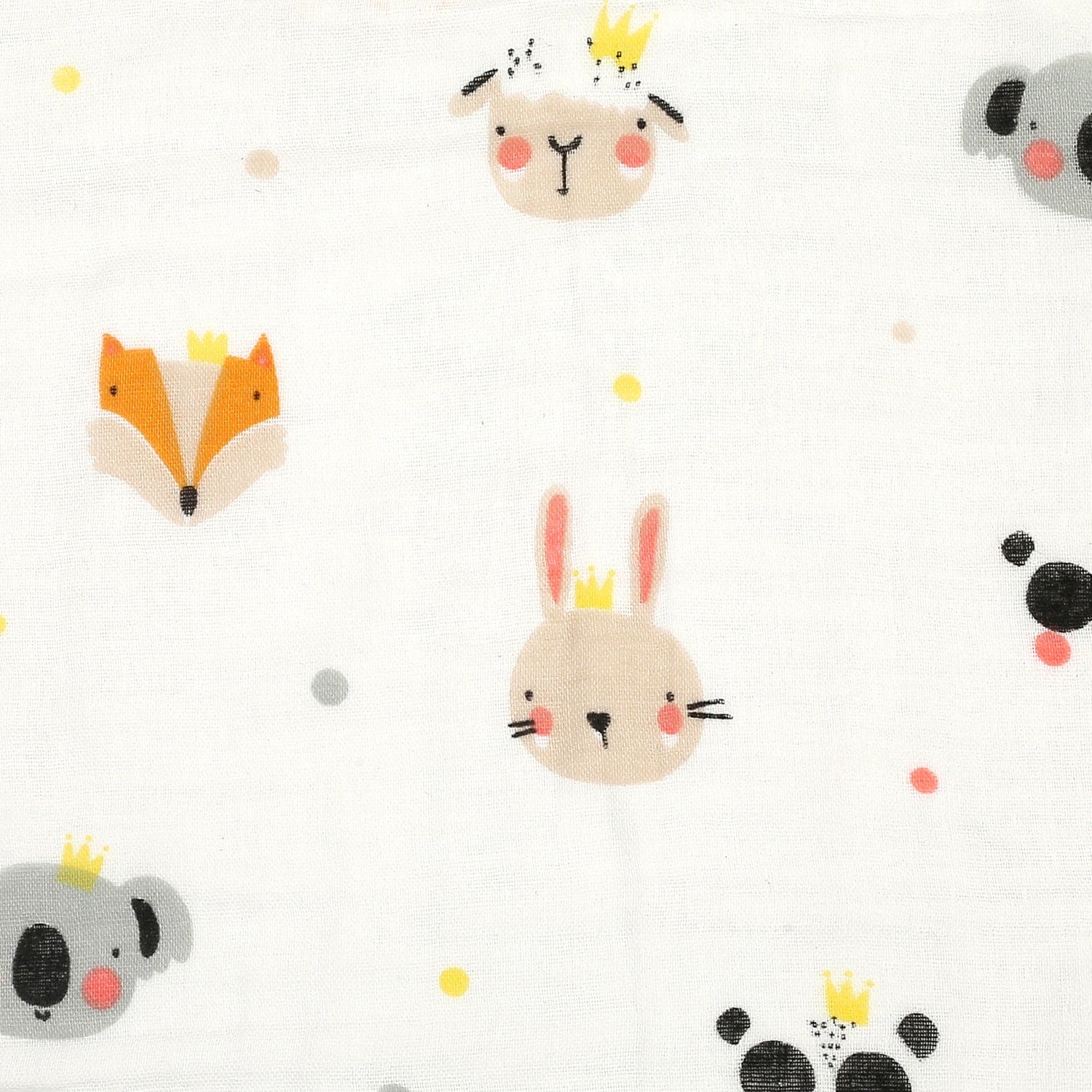 So Sweet Multicolour 3 Pk Large Muslin Napkin - Baby Moo