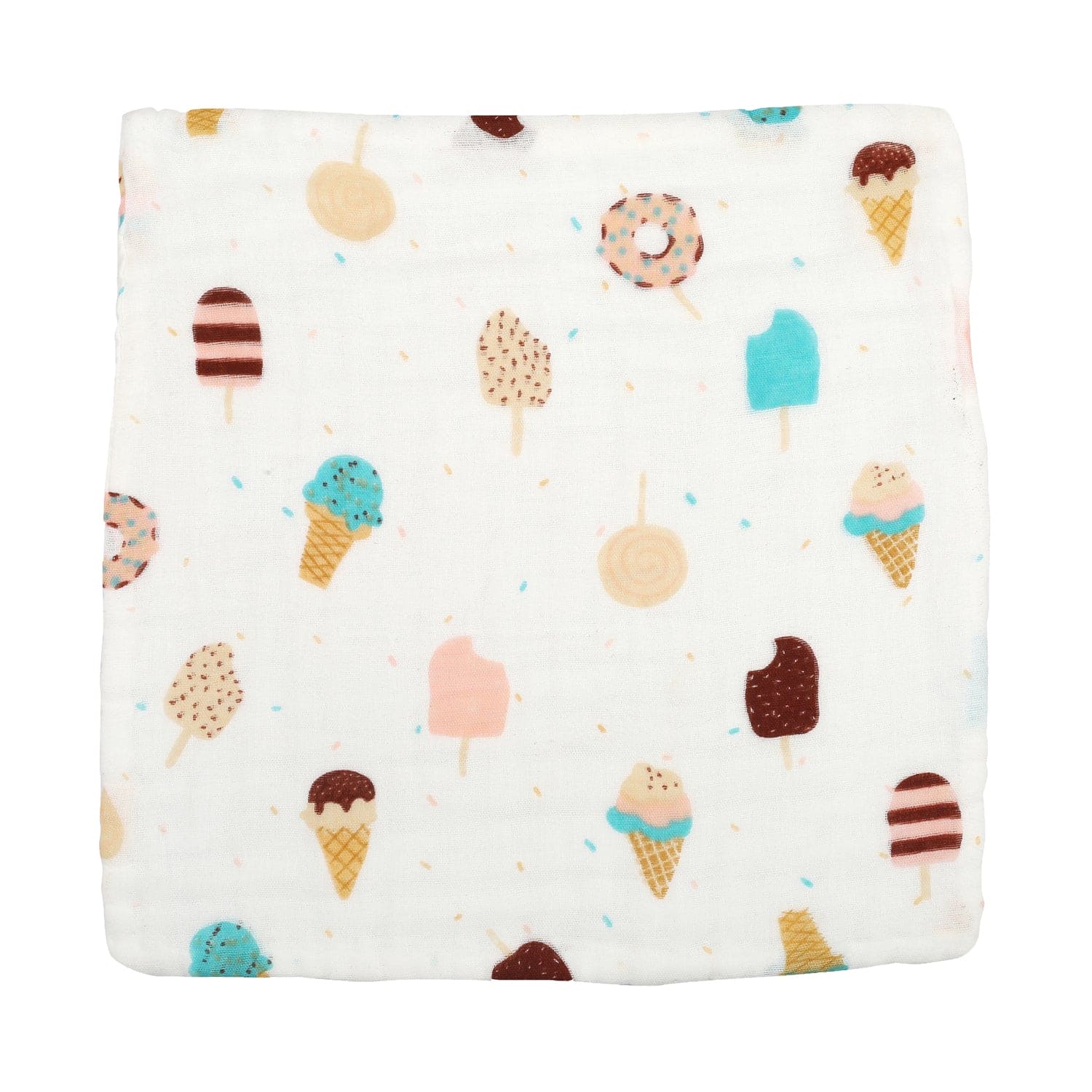 So Sweet Multicolour 3 Pk Large Muslin Napkin - Baby Moo