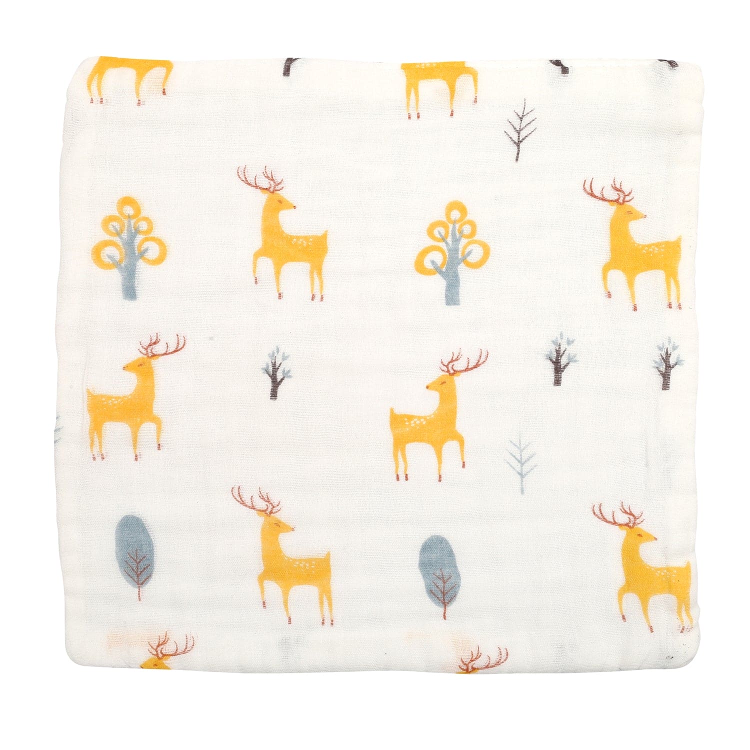 Into The Wild Multicolour 3 Pk Large Muslin Napkin - Baby Moo