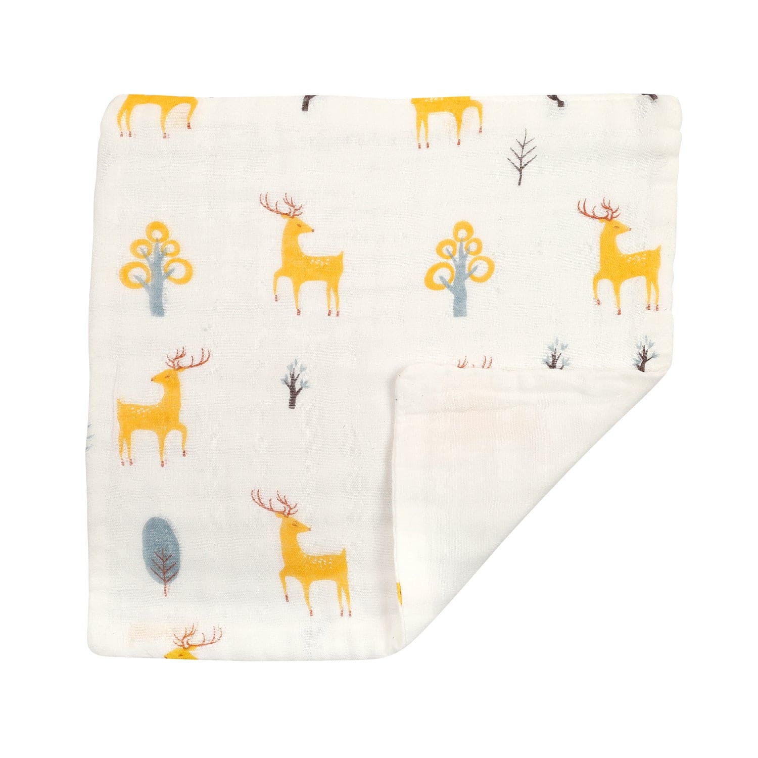 Into The Wild Multicolour 3 Pk Large Muslin Napkin - Baby Moo