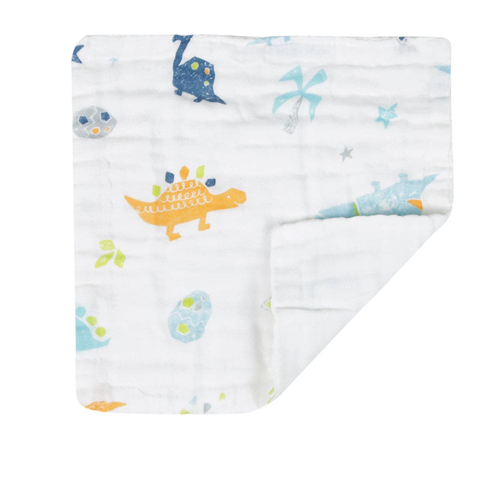 I Love Animals Multicolour 3 Pk Small Muslin Napkin - Baby Moo