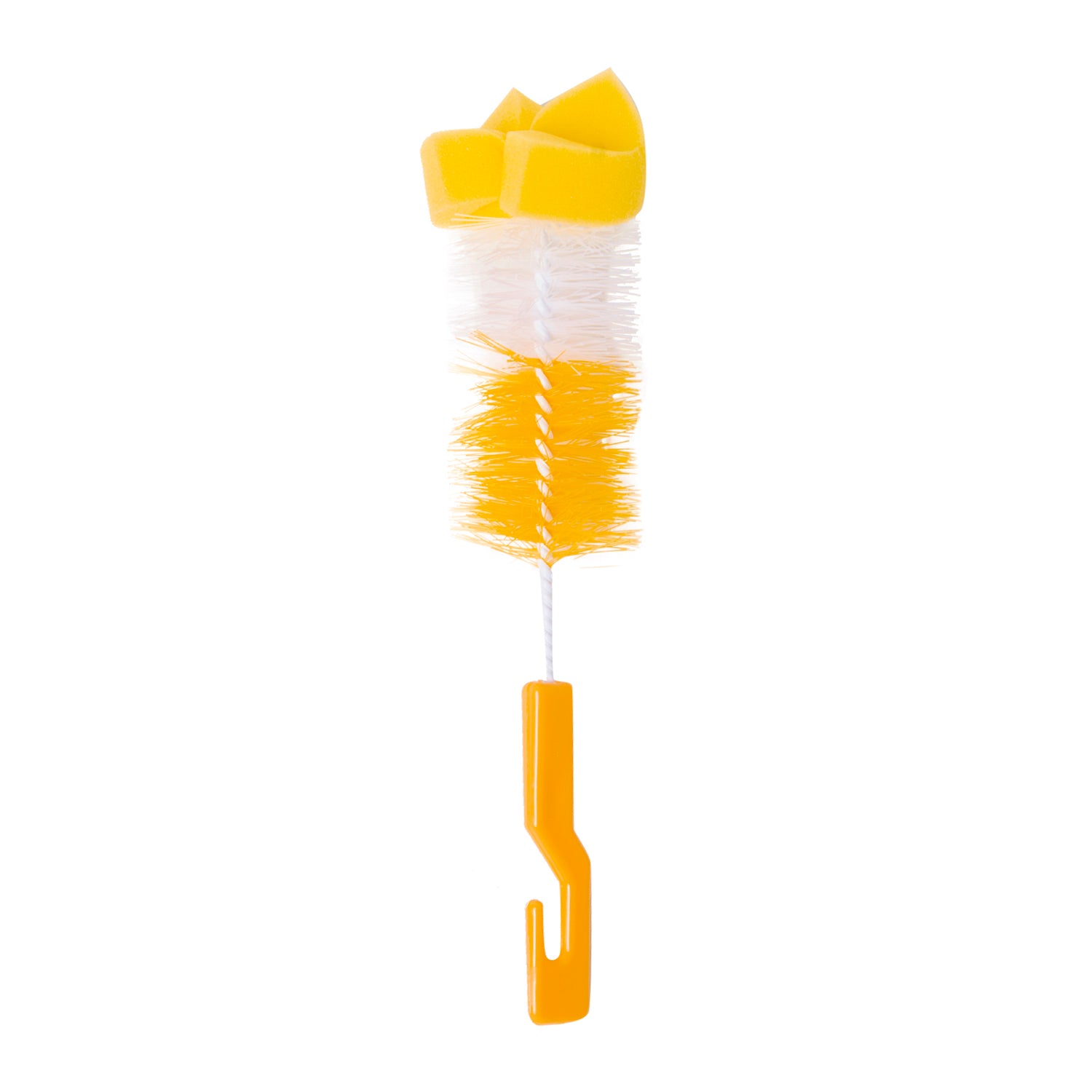 Twist And Turn Pink And Orange 2 Bottle And 2 Nipple Cleaning Brush Set of 4 - Baby Moo