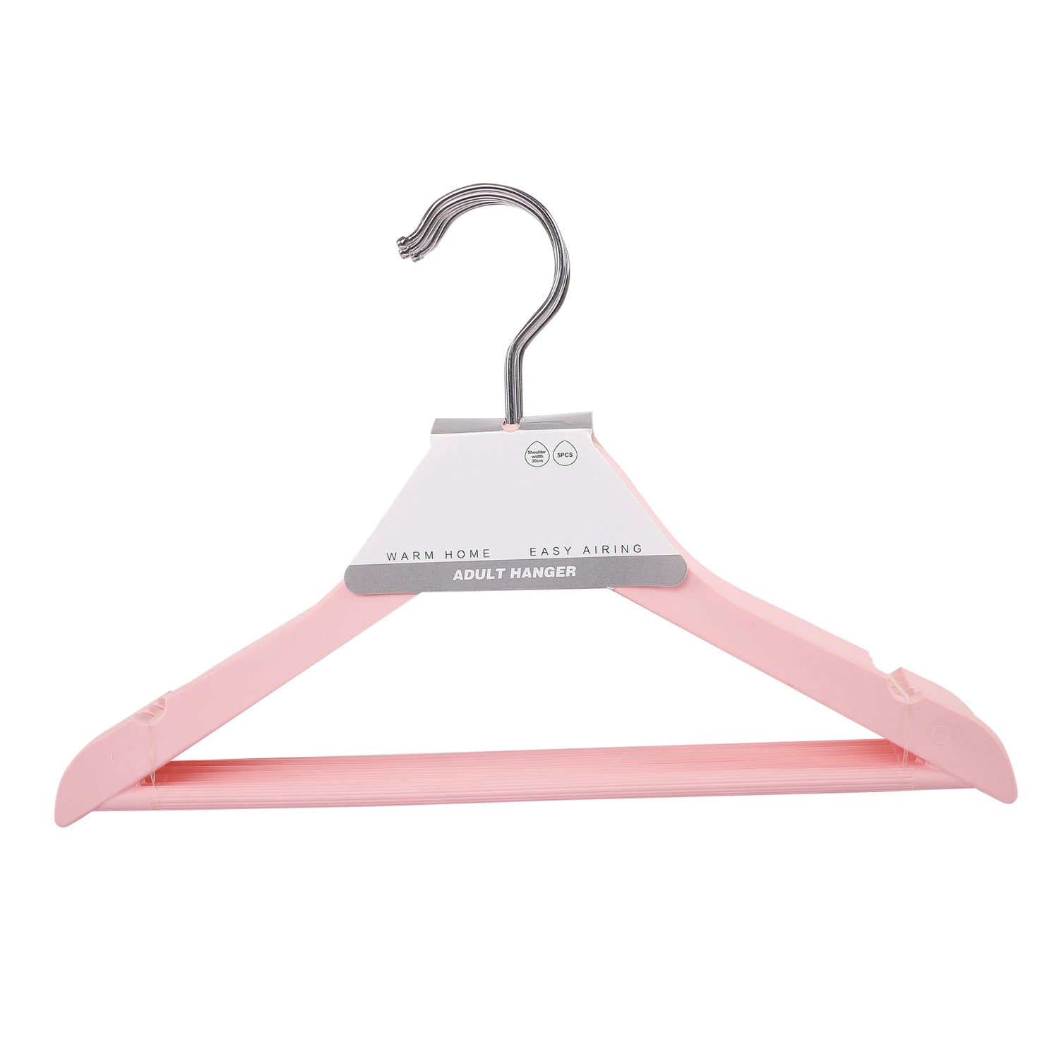 Sturdy Pink Baby Hanger Set of 5 - Baby Moo