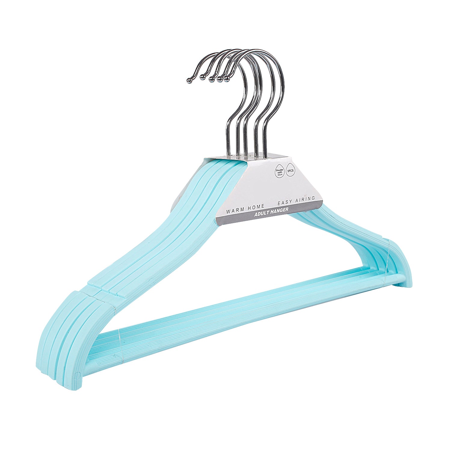 Sleek Blue Baby Hanger Set of 5 - Baby Moo