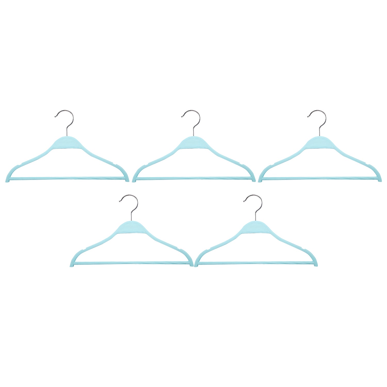 Sleek Blue Baby Hanger Set of 5 - Baby Moo