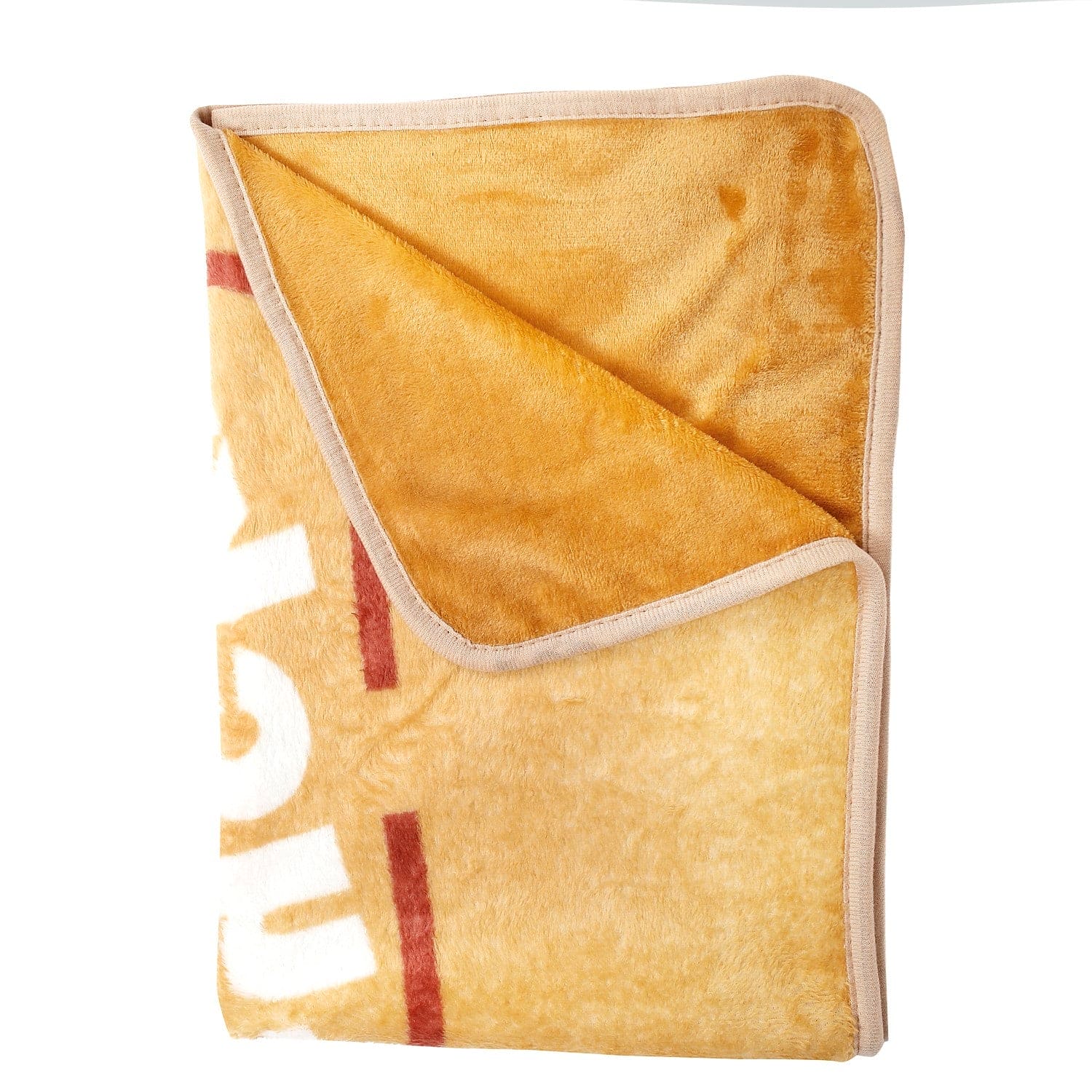 Lucky Bear Brown One Ply Blanket - Baby Moo