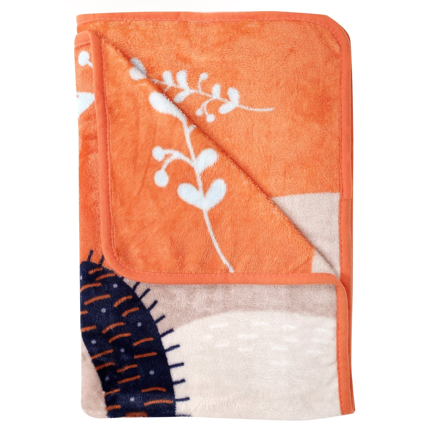 Winter Is Coming Orange One Ply Blanket - Baby Moo