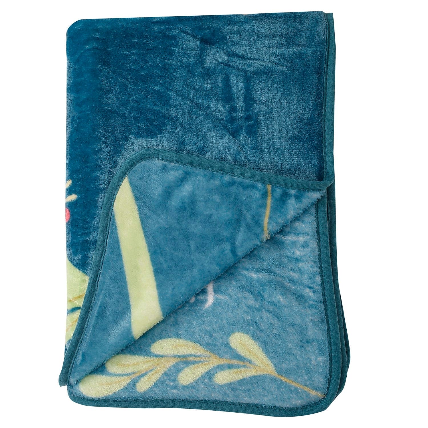 Have A Good Time Blue One Ply Blanket - Baby Moo