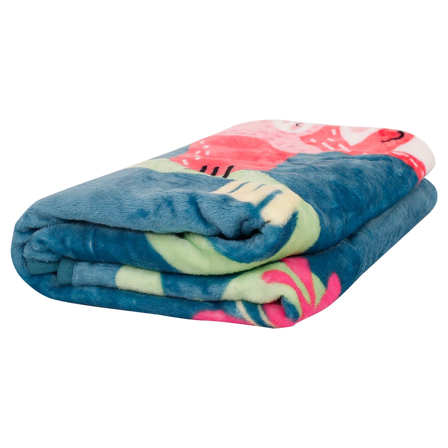Have A Good Time Blue One Ply Blanket - Baby Moo