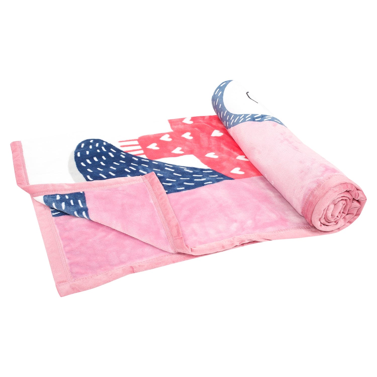 Be The Best You Pink Two-Ply Blanket - Baby Moo