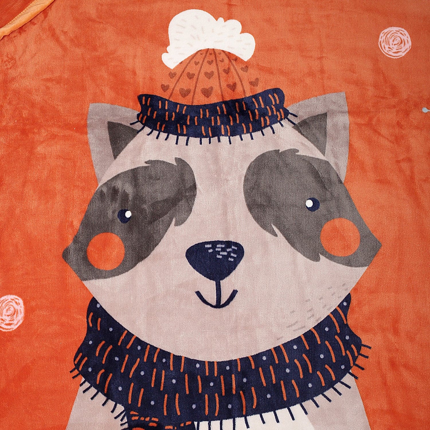 Winter Is Coming Orange Two-Ply Blanket - Baby Moo